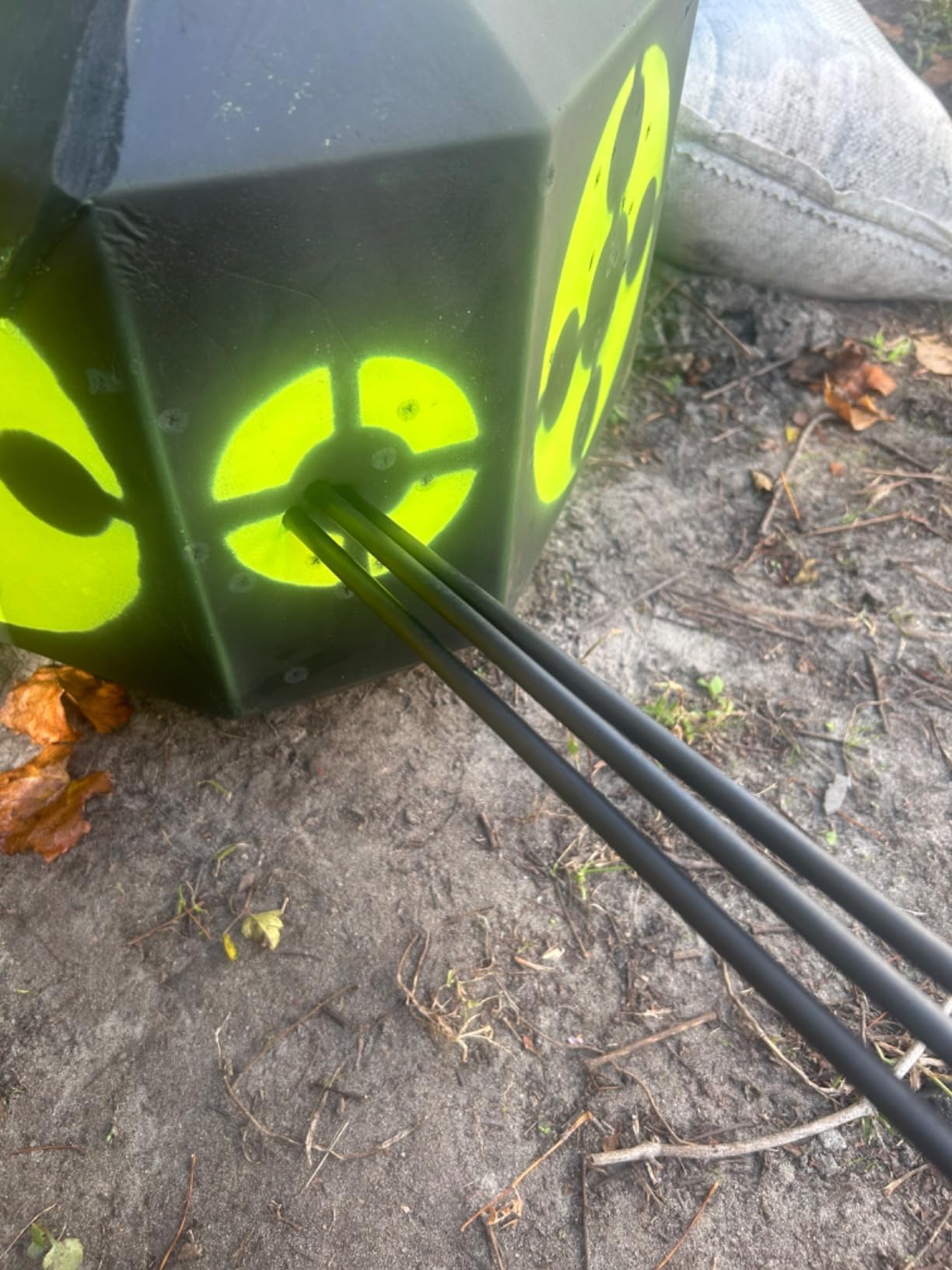 Rinehart 18-1 Archery Target, 18-Sided, Broadhead & Field Point Compatible customer photo 2