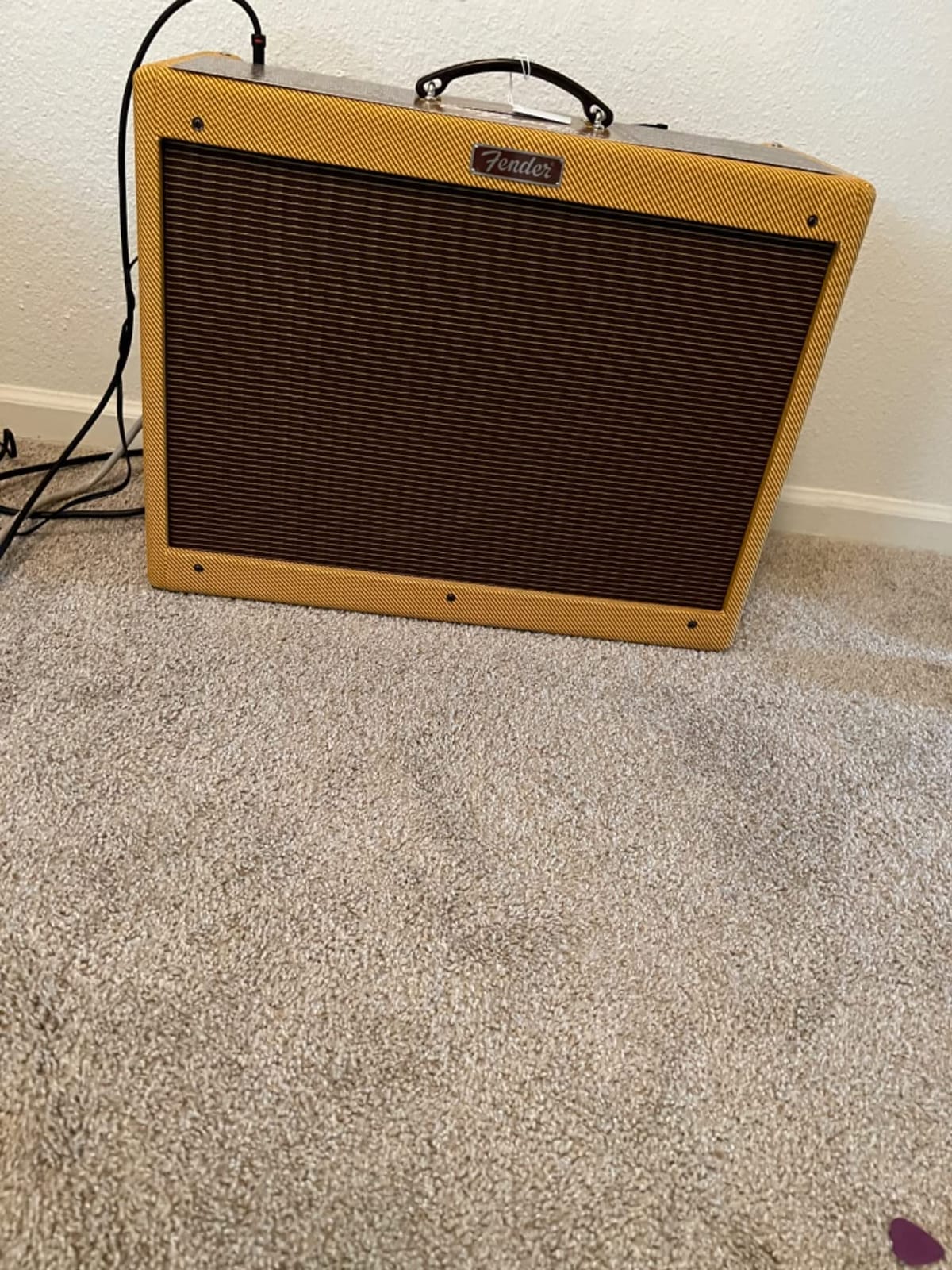 Fender Blues Deluxe Reissue, Tweed | 40-watt 1x12 tube combo amp, vintage tweed finish, reverb, drive channel, ideal for blues and classic rock customer photo 2