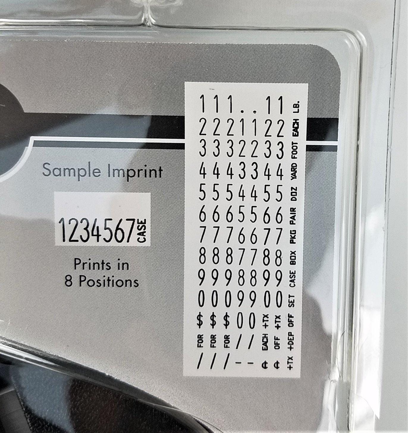Monarch 925072 Pricemarker, Model 1131, 1-Line, 8 Characters/Line, 7/16 x 7/8 Label Size customer photo 2