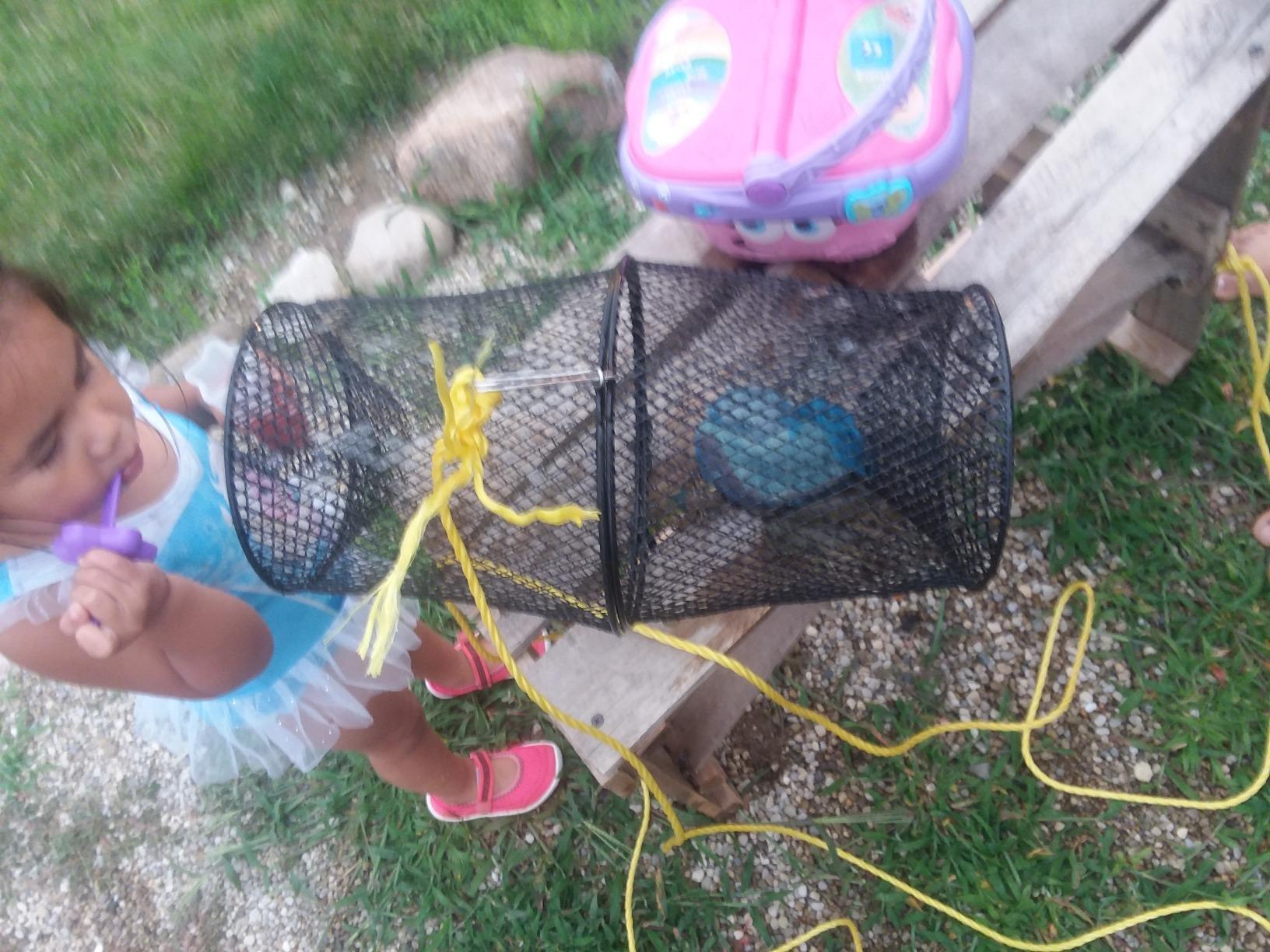 Frabill Torpedo Crawfish Trap | Heavy-Duty Steel Mesh customer photo 1