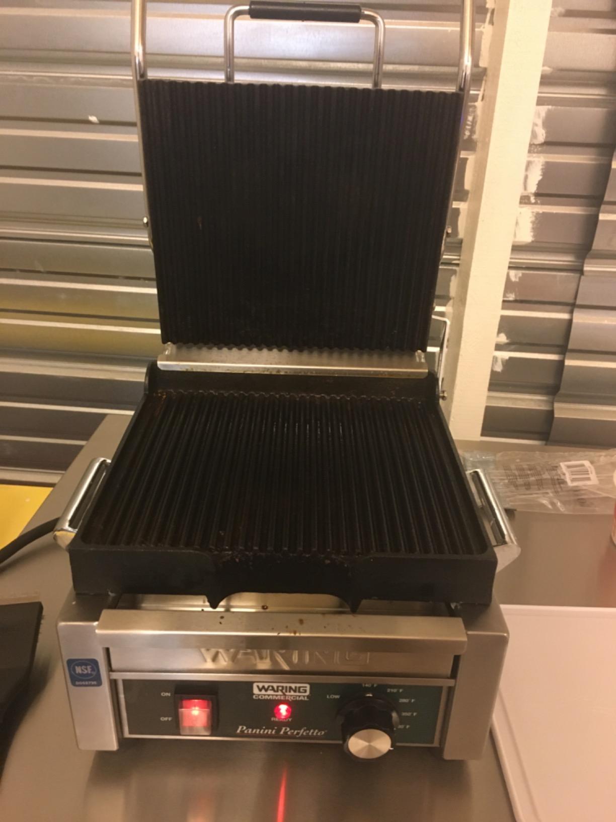 Waring Panini Press with 9.75