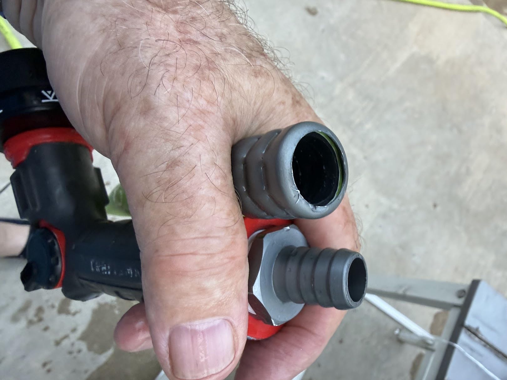 Flexzilla Garden Hose 5/8 in. x 50 ft., Lightweight All-Weather Water Hose, Durable and Flexible, Leak-Free Connections customer photo 1