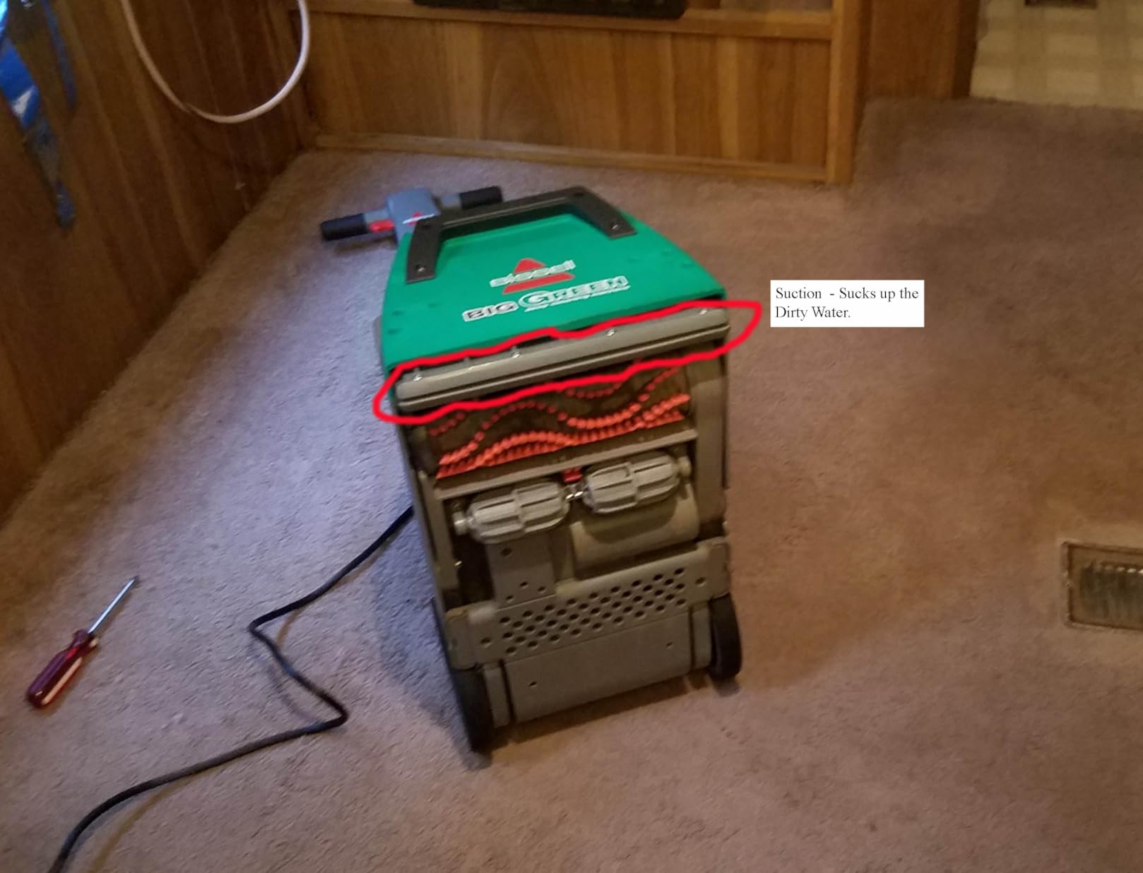 BISSELL Big Green Professional Carpet Cleaner, XL DirtLifter PowerBrush customer photo 2