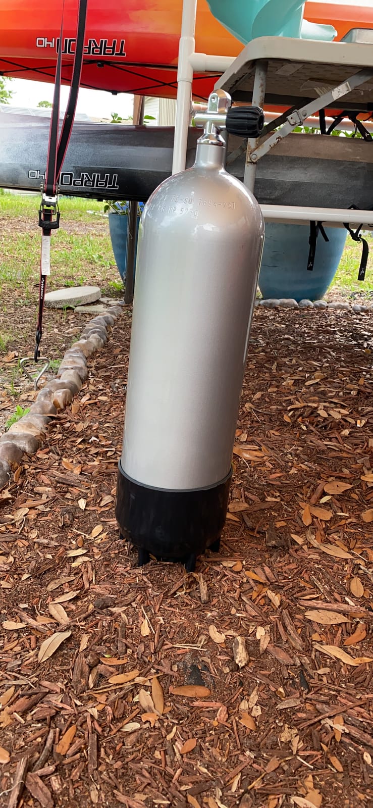 Faber FX Series 100 cu ft High Pressure Blue Steel Tank F-X Din/Yoke 3442 psi customer photo 1