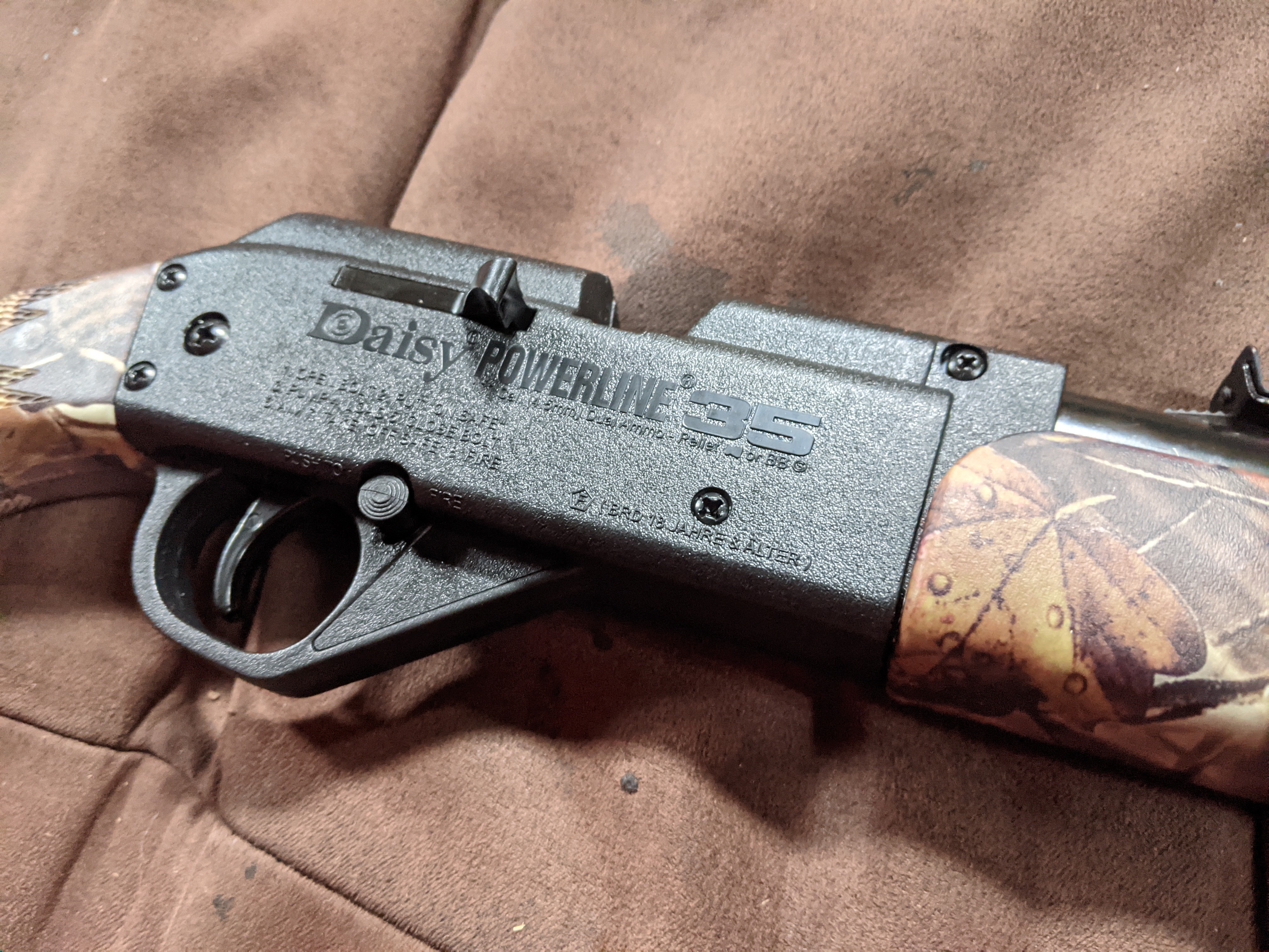 Daisy Powerline 35 Multi-Pump .177 BB/Pellet Air Rifle - Camo customer photo 1