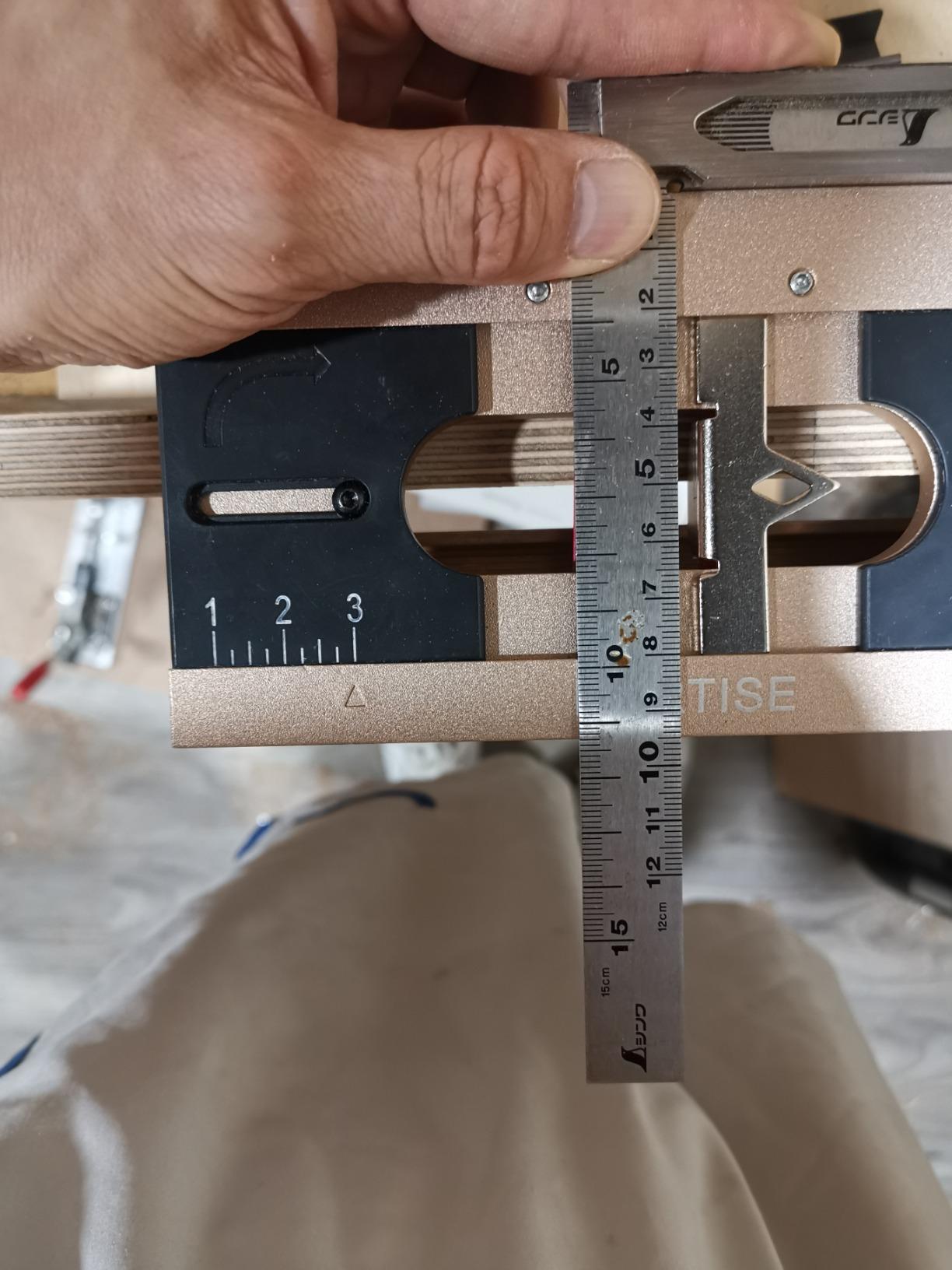 General Tools Mortise and Tenon Jig - Drill Template Set with Hollow Chisel Bit Attachment customer photo 1