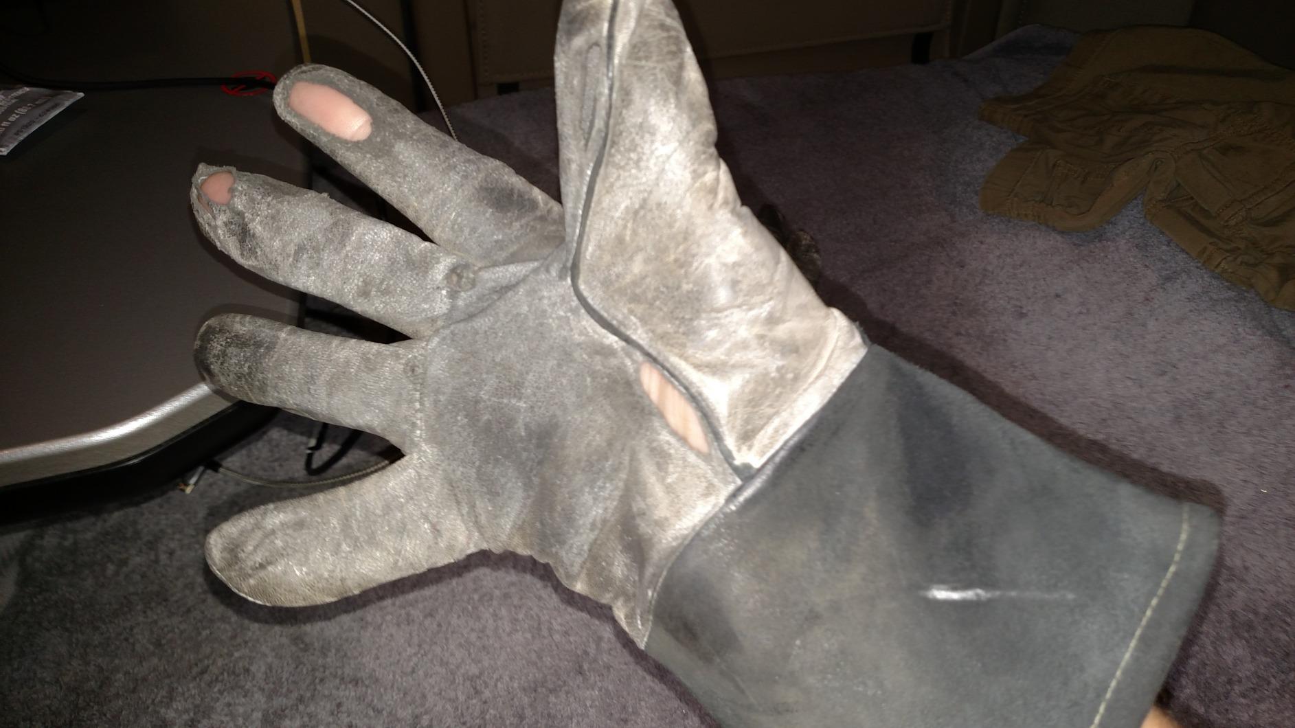 Lincoln Electric Grain Leather TIG Welding Gloves | Comfortable | Lightweight | K2981 - (M-XL) customer photo 2