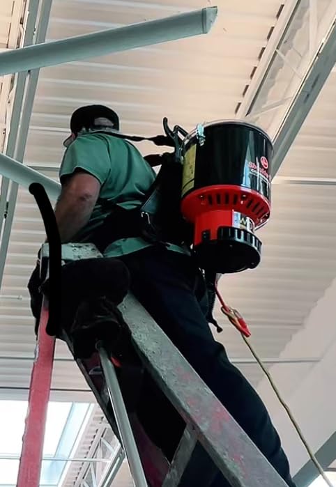 Hoover Commercial Shoulder Vac Pro Bagged Backpack Vacuum Cleaner | Lightweight, Chiropractic Design, HEPA Media Filtration, Corded Vacuum Cleaners for Commercial Use on Carpet and Hard Floors customer photo 1