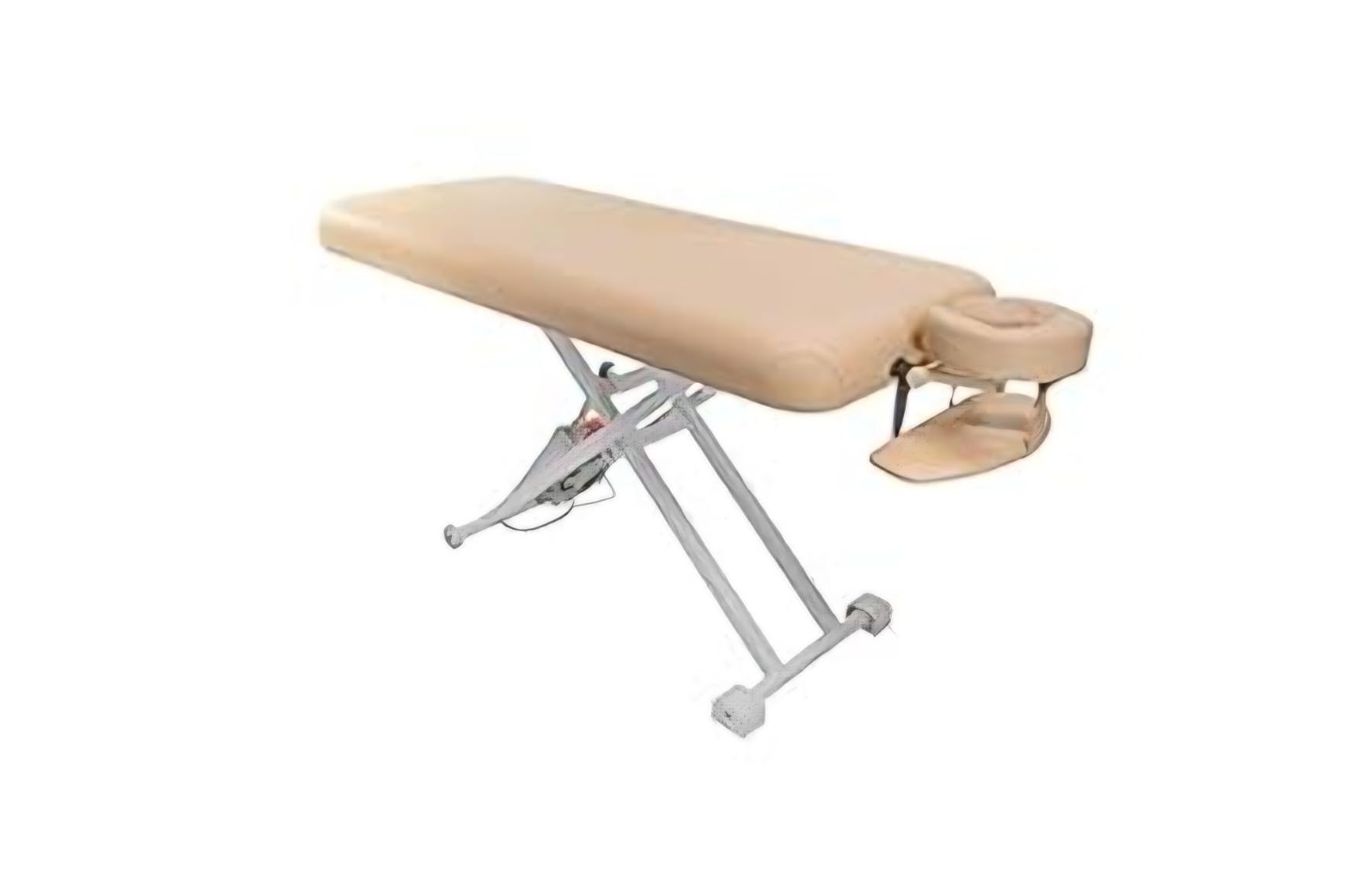 Professional Electric Massage & Spa Table, Flat Top, Beige | Quiet German Motors, Adjusts 17 to 39 inches by Foot Control, ADA Compliant Esthetician Treatment Bed, 5 Yr Frame customer photo 2
