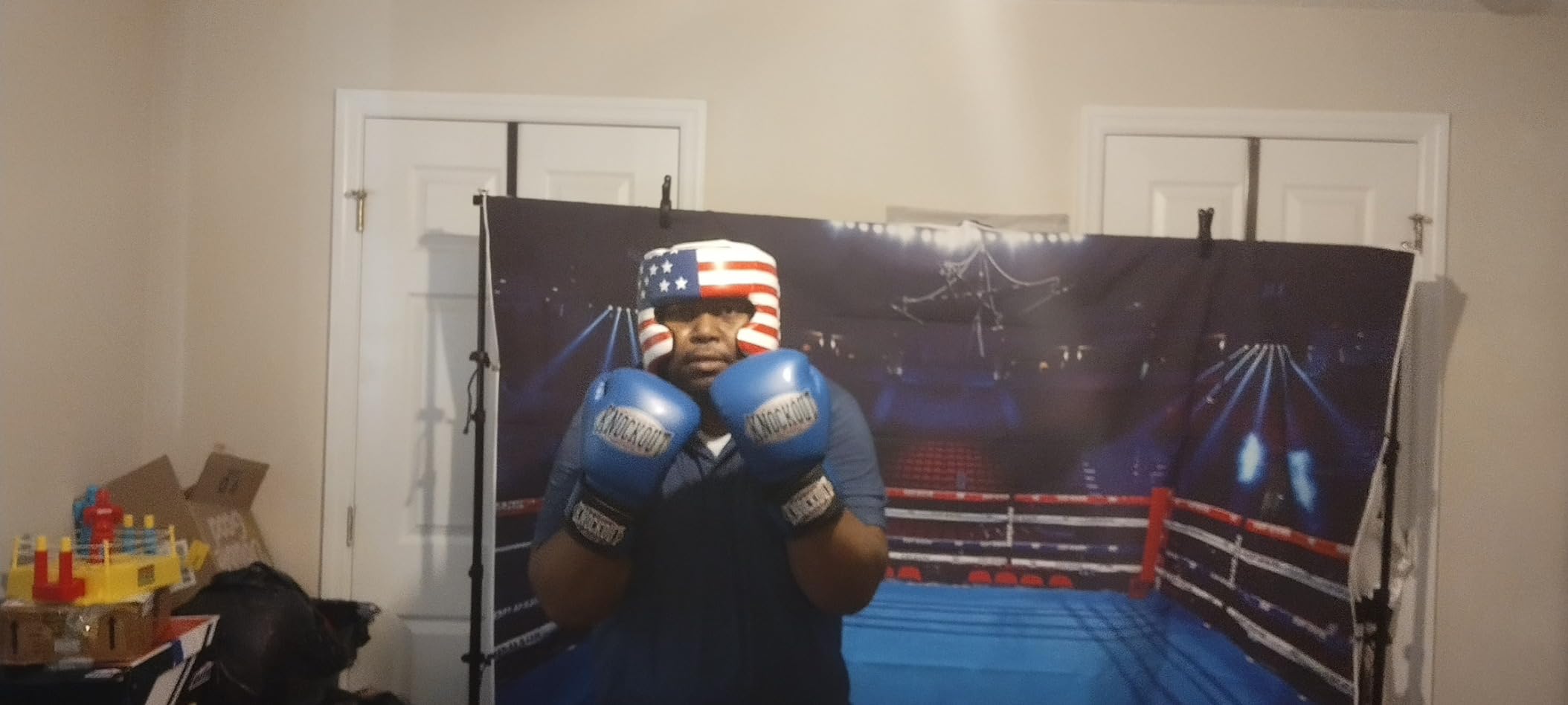 Ringside Competition-Like Boxing Headgear with Cheeks customer photo 2