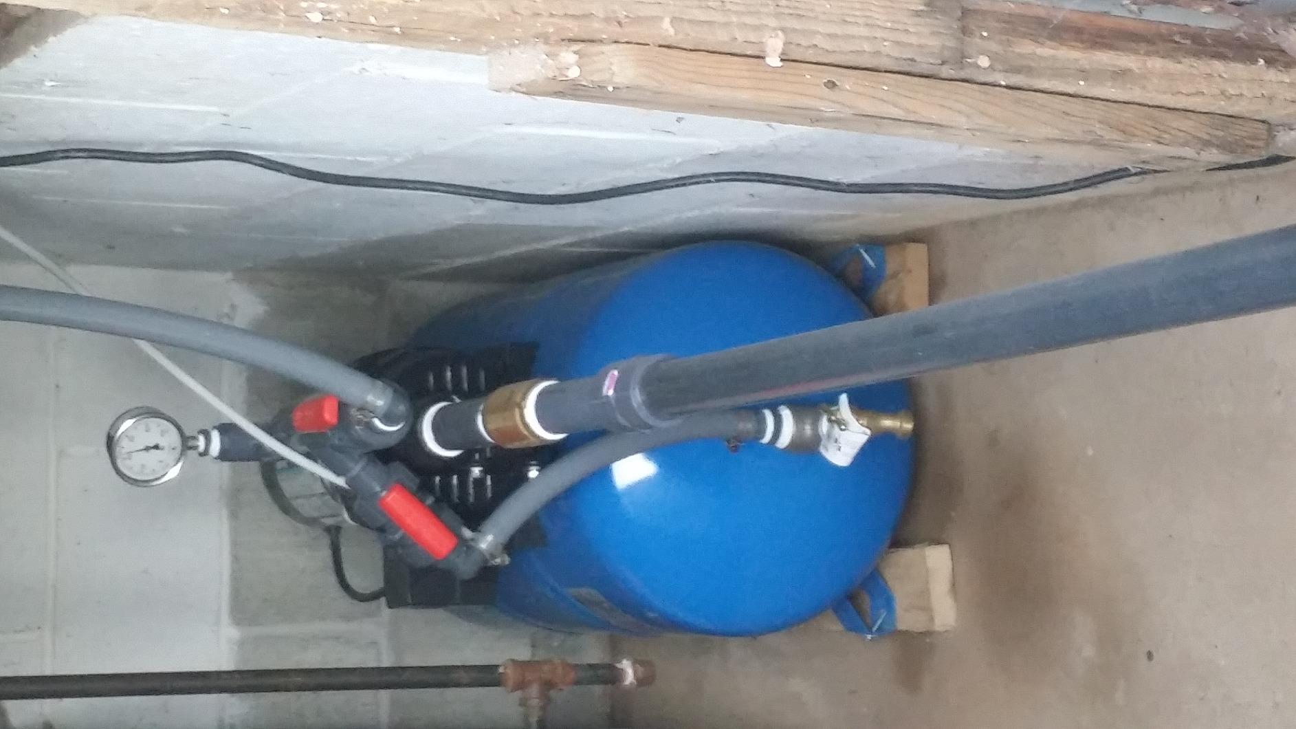 WaterWorker HT20HB Horizontal Pre-Charged Well Tank, 20 Gal, 1 in Mnpt, 100 Psi, Steel customer photo 2