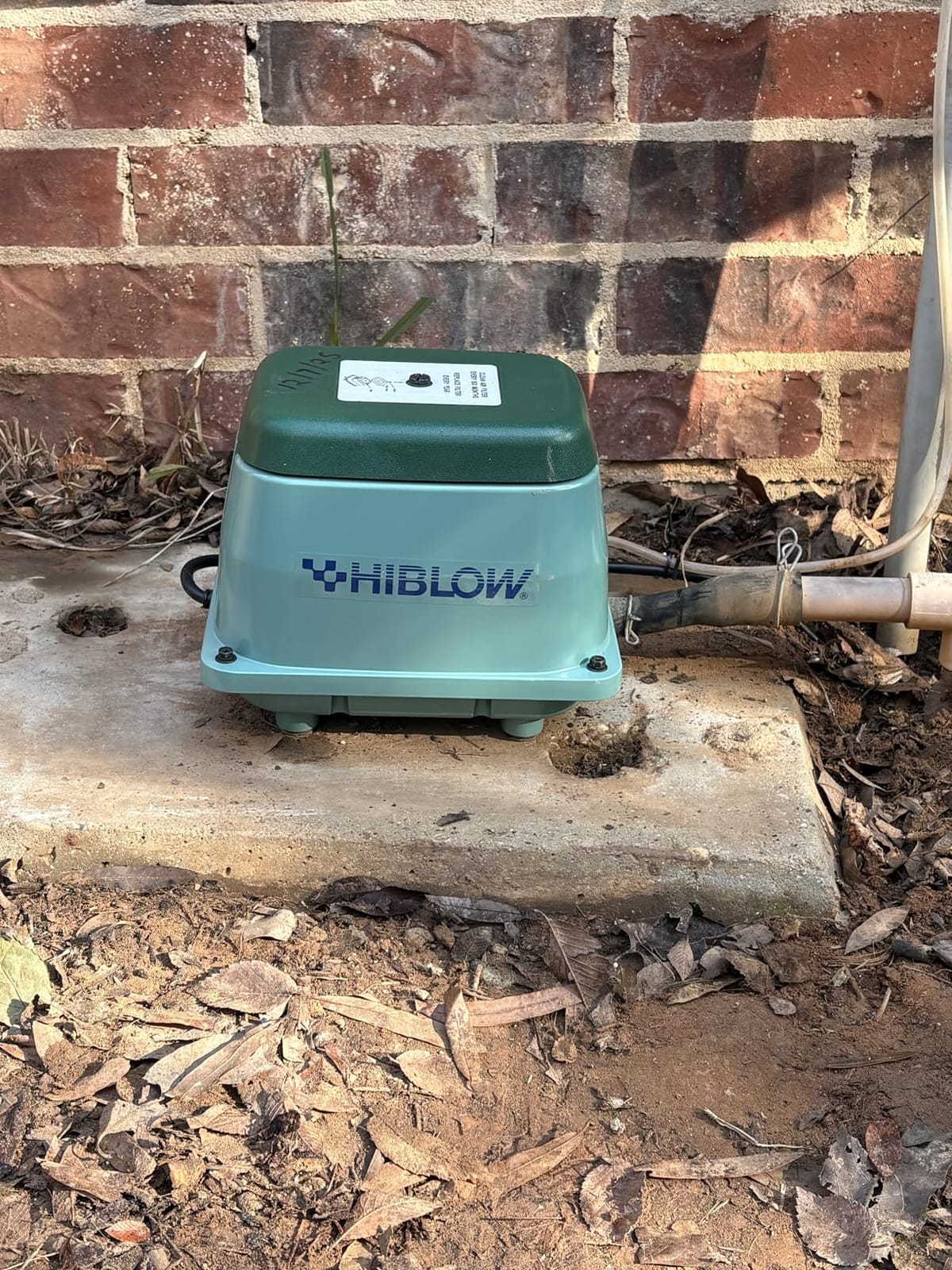 HIBLOW HP-80 Pond Aerator/ Septic Linear Air Pump customer photo 2