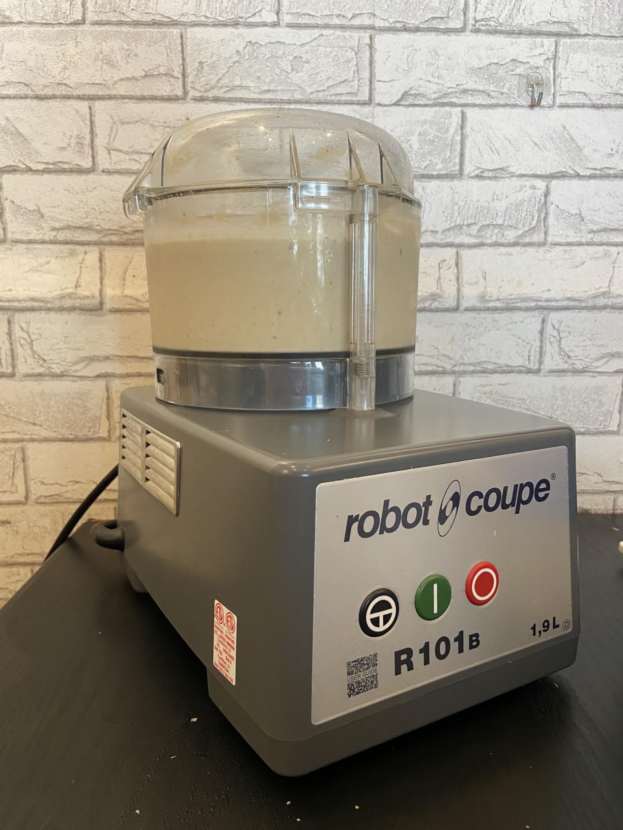 Robot Coupe R101B CLR Food Processor, 2.5 Qt Polycarbonate Clear Bowl, 120V customer photo 1