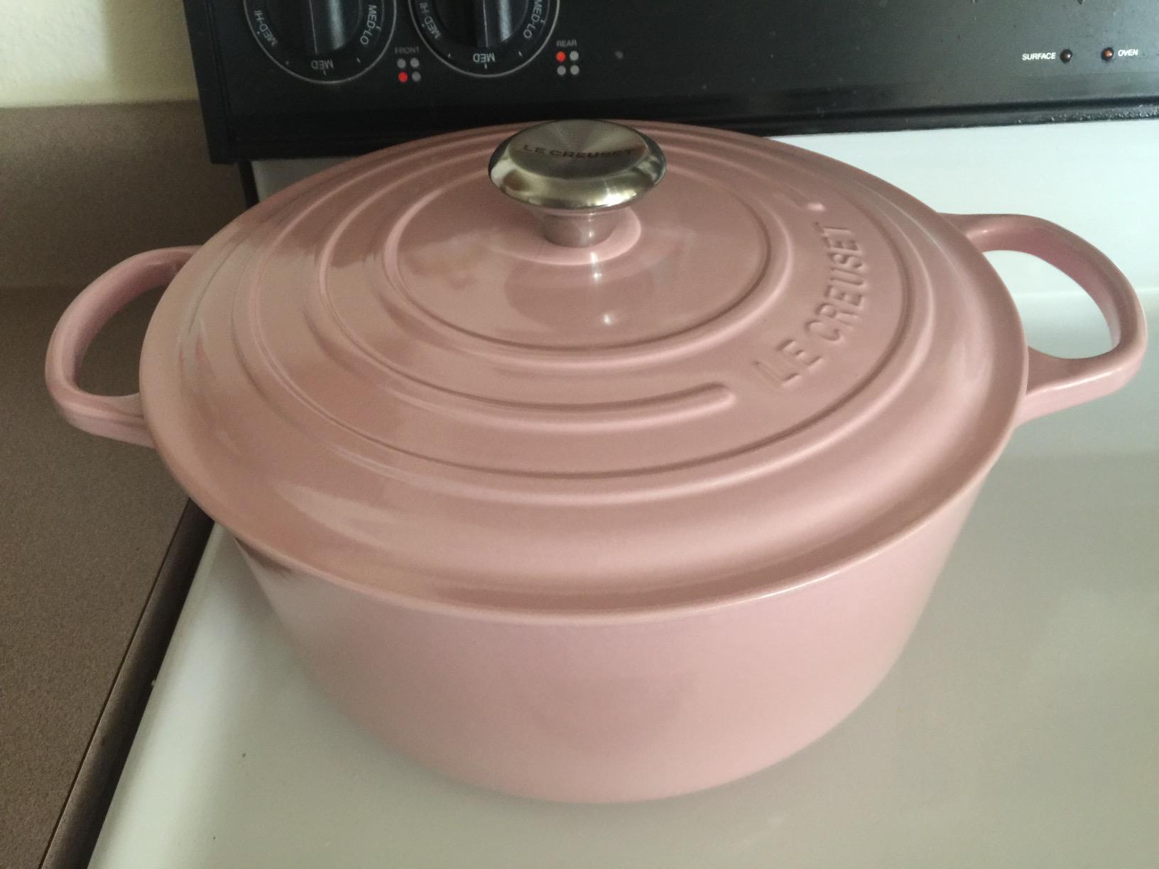 Le Creuset Enameled Cast Iron Signature Round Dutch Oven, 7.25 qt., Marseille customer photo 1
