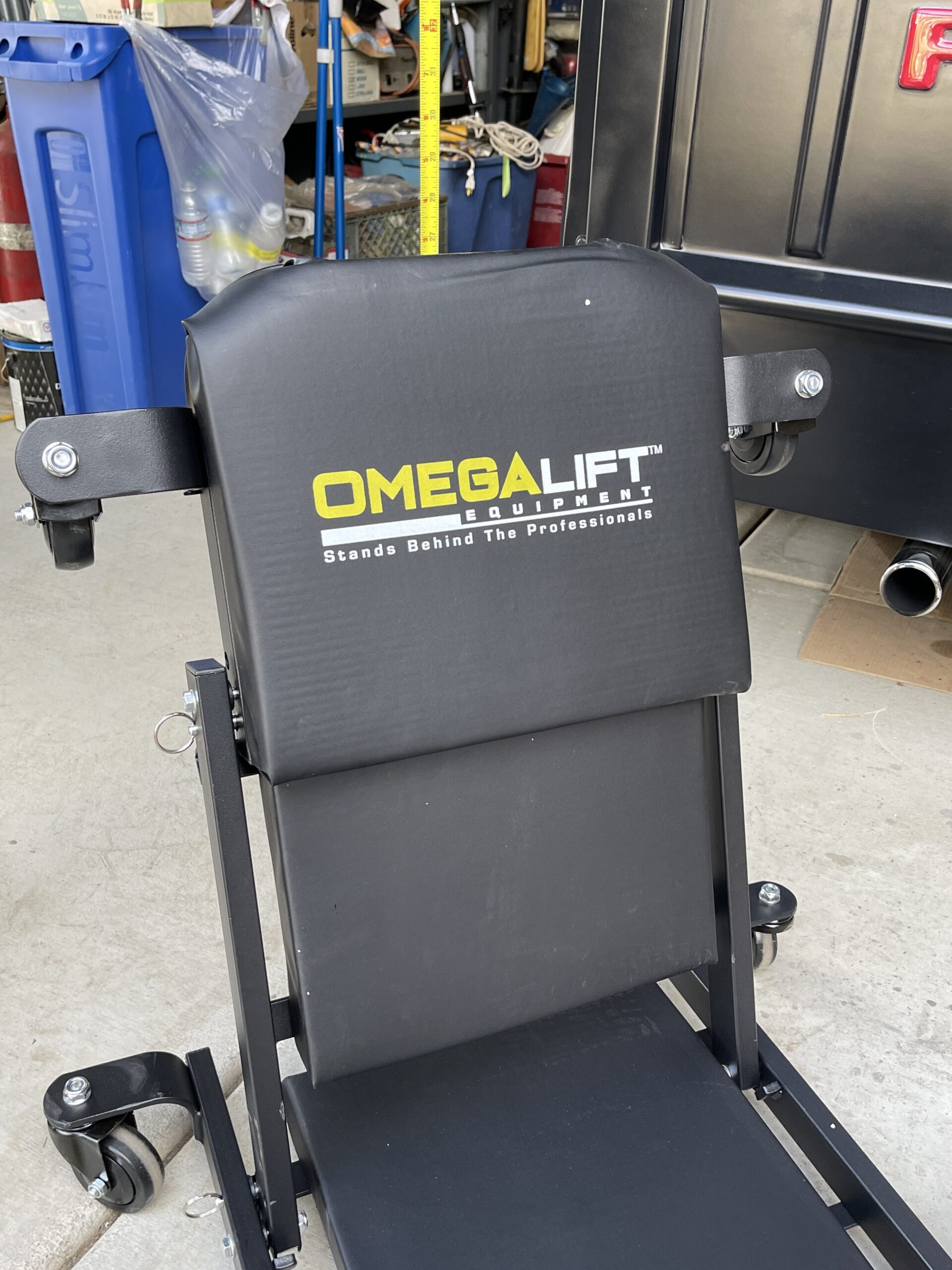 Omega 91452 Black Low Profile Z-Creeper - 450 lbs. Capacity customer photo 2