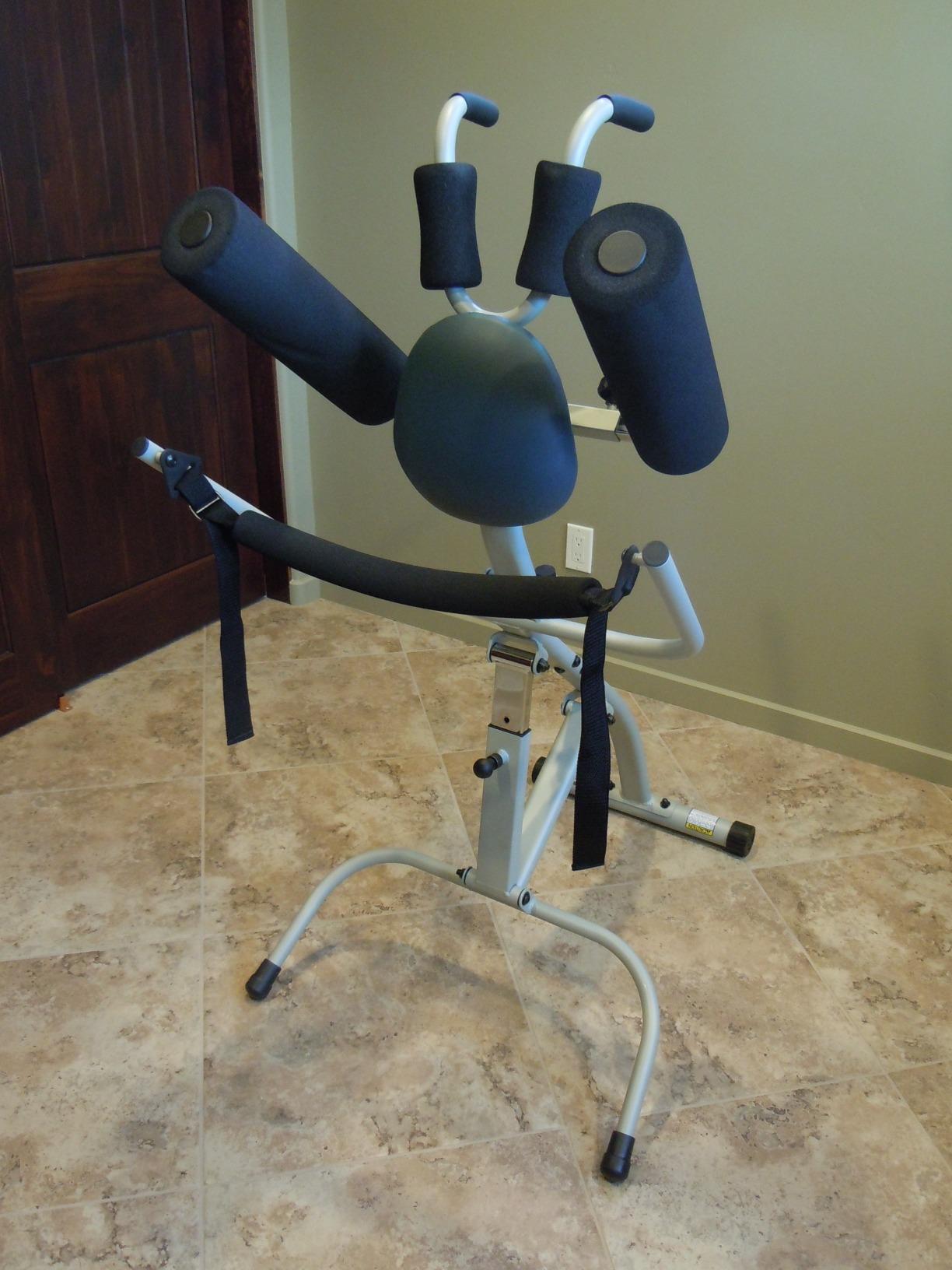 Stamina InLine Traction Control System, Back Pain Relief & Spine Decompression Machine - Stretching and Exercise Equipment for Home and Gym Workout - Portable Lower Body Fitness Stretcher customer photo 1