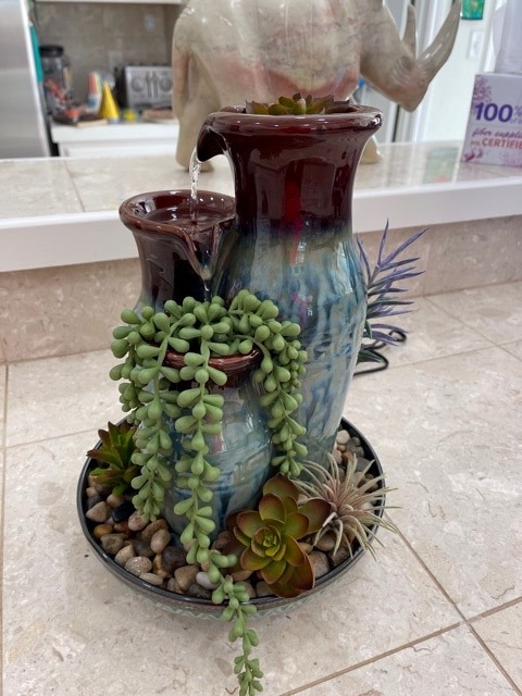 Organic Water Lily Ceramic 8