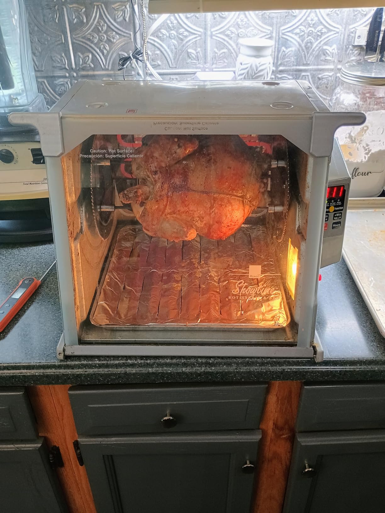 Ronco Showtime Large Capacity Rotisserie & BBQ Oven Modern Edition, Stainless Steel customer photo 1