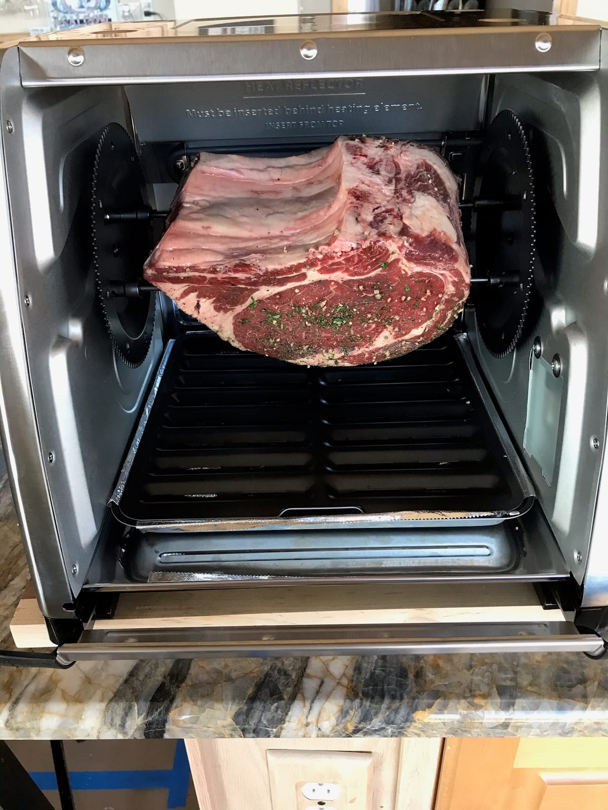 Ronco Showtime Large Capacity Rotisserie & BBQ Oven Modern Edition, Stainless Steel customer photo 2