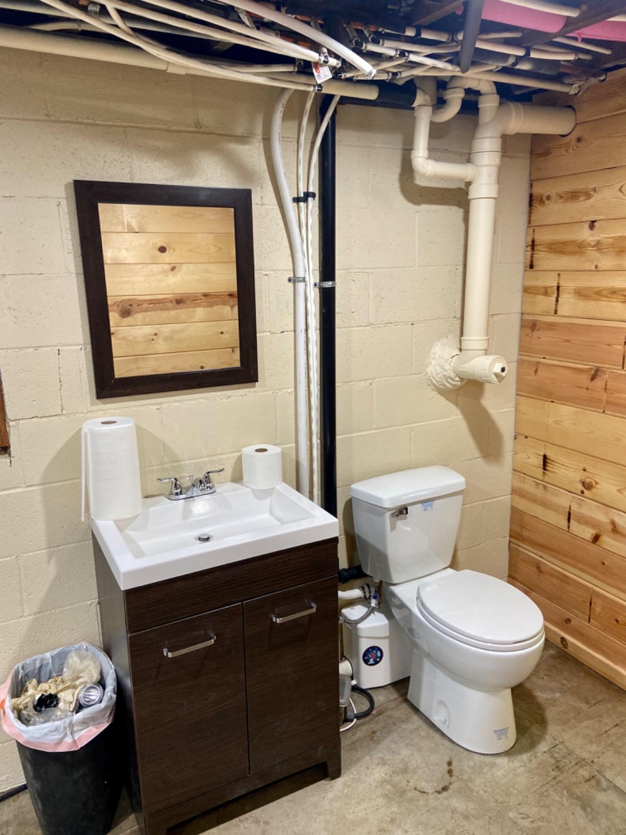 Saniflo SaniPLUS: Macerating Upflush Toilet Kit (with Standard Bowl) customer photo 1