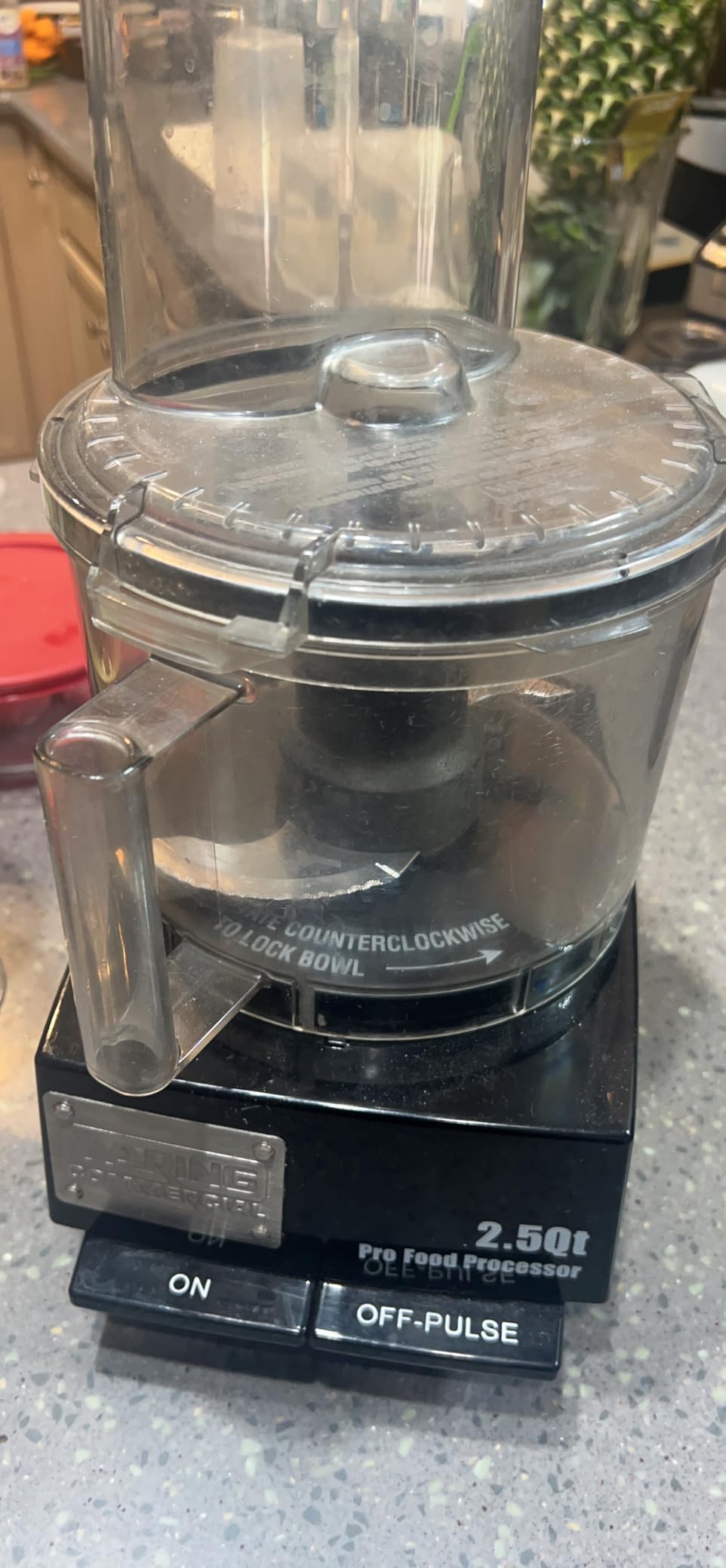 Waring Commercial Food Processor, 2.5 Quart Capacity, 3/4 Horsepower Motor, Vegetable Chopper for Professional Kitchens customer photo 1