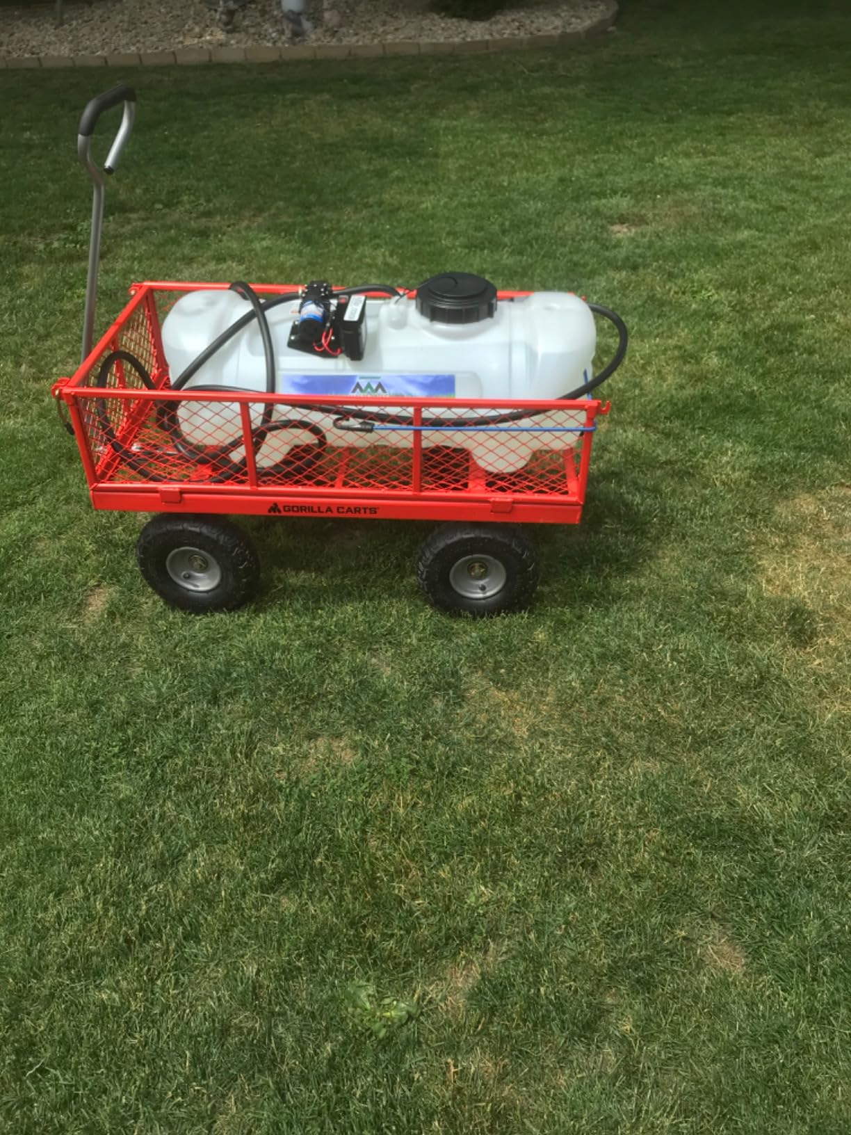 Master Mfg 15-Gallon UTV & ATV Spot Sprayer - 1.0GPM, 40PSI Max for Fertilizer, Weed & Pest customer photo 1