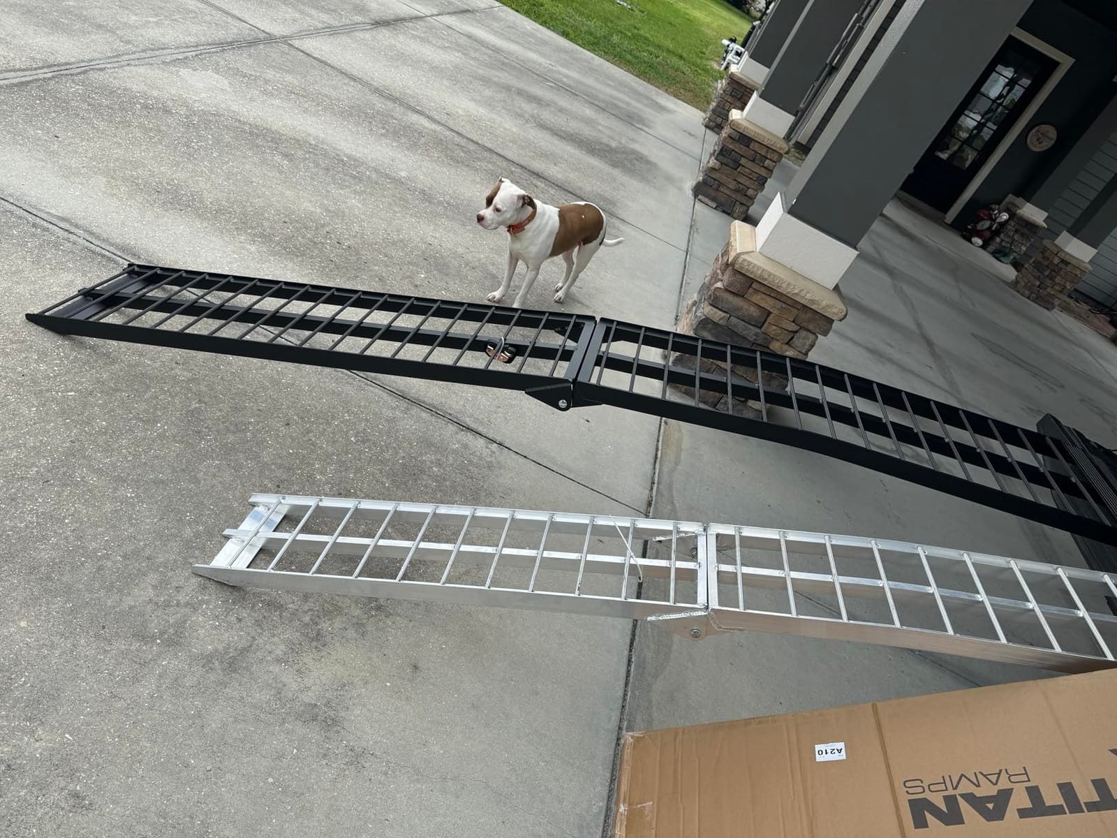 10' ATV Loading Ramps, 1,200 lb, Titan Ramps customer photo 2