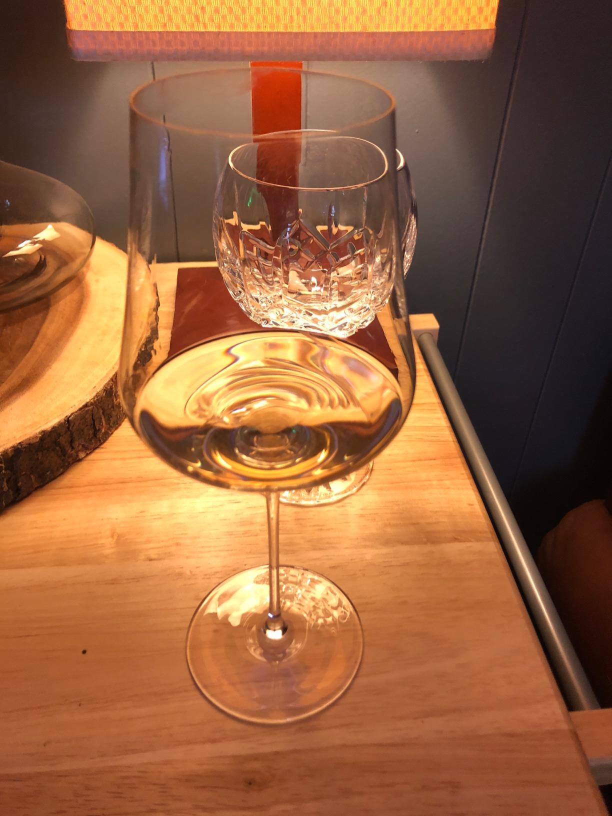 Gold Edition Hand-Blown Crystal Wine Glasses, 16 oz. Set of 2, with Gift Box - Premium Handcrafted Universal Wine Glass for Red and White - Dishwasher Safe, Lead-Free customer photo 2