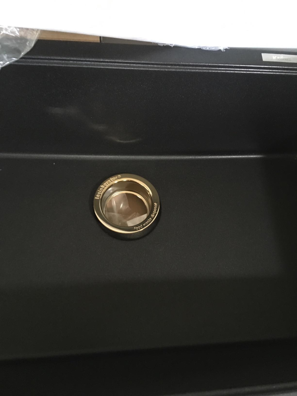 KRAUS Quarza 31-inch Undermount Single Bowl Granite Kitchen Sink in Black Onyx, KGU-413B customer photo 1