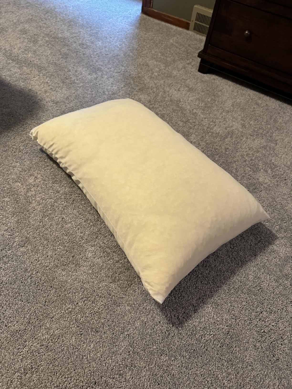 Coop Home Goods Original Adjustable Pillow, Queen Size Bed Pillows for Sleeping, Cross Cut Memory Foam Pillows - Medium Firm Back, Stomach and Side Sleeper Pillow, CertiPUR-US/GREENGUARD Gold customer photo 1