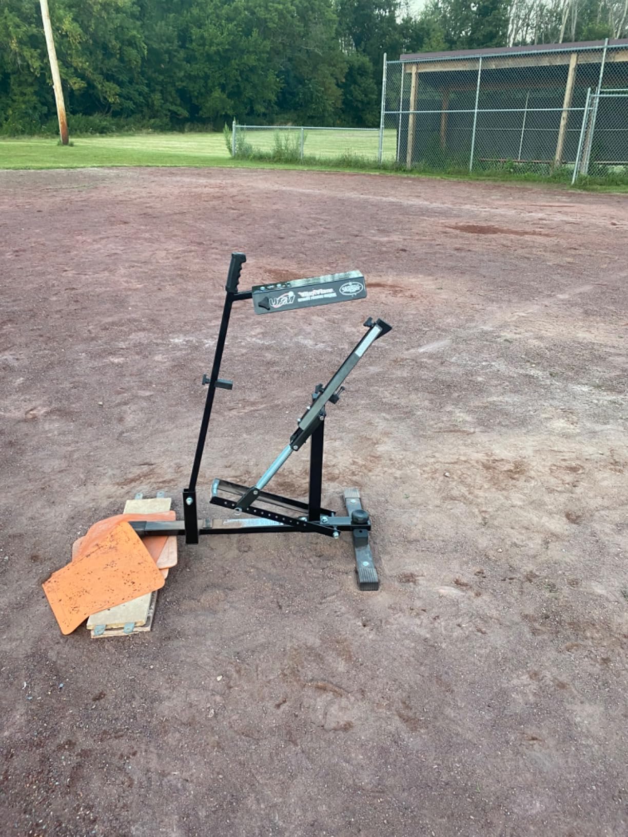 Louisville Slugger Black Flame Pitching Machine customer photo 2