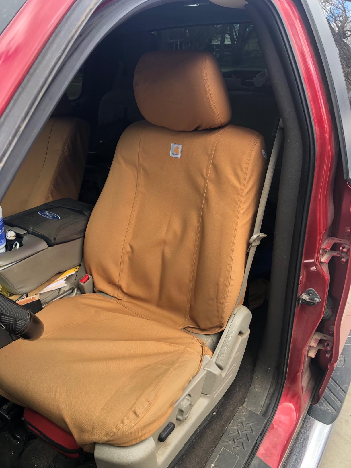 Covercraft Carhartt SeatSaver Custom Seat Covers | Fits 2009-2014 Ford F-150 & 2011-2016 F-250/F-350 customer photo 1