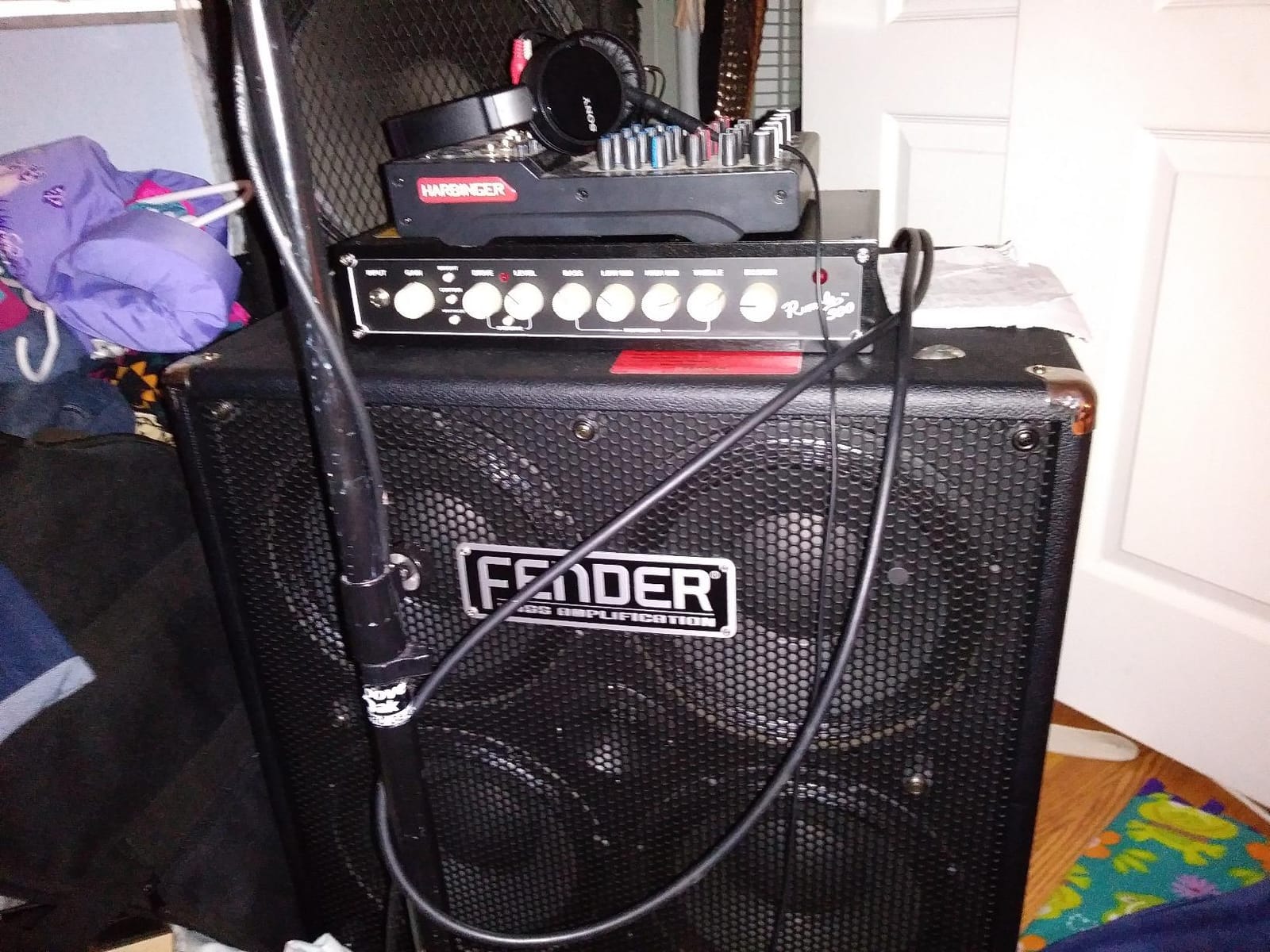 Fender Rumble 500W V3 Bass Guitar Amplifier Combo with Eminence Speakers customer photo 1