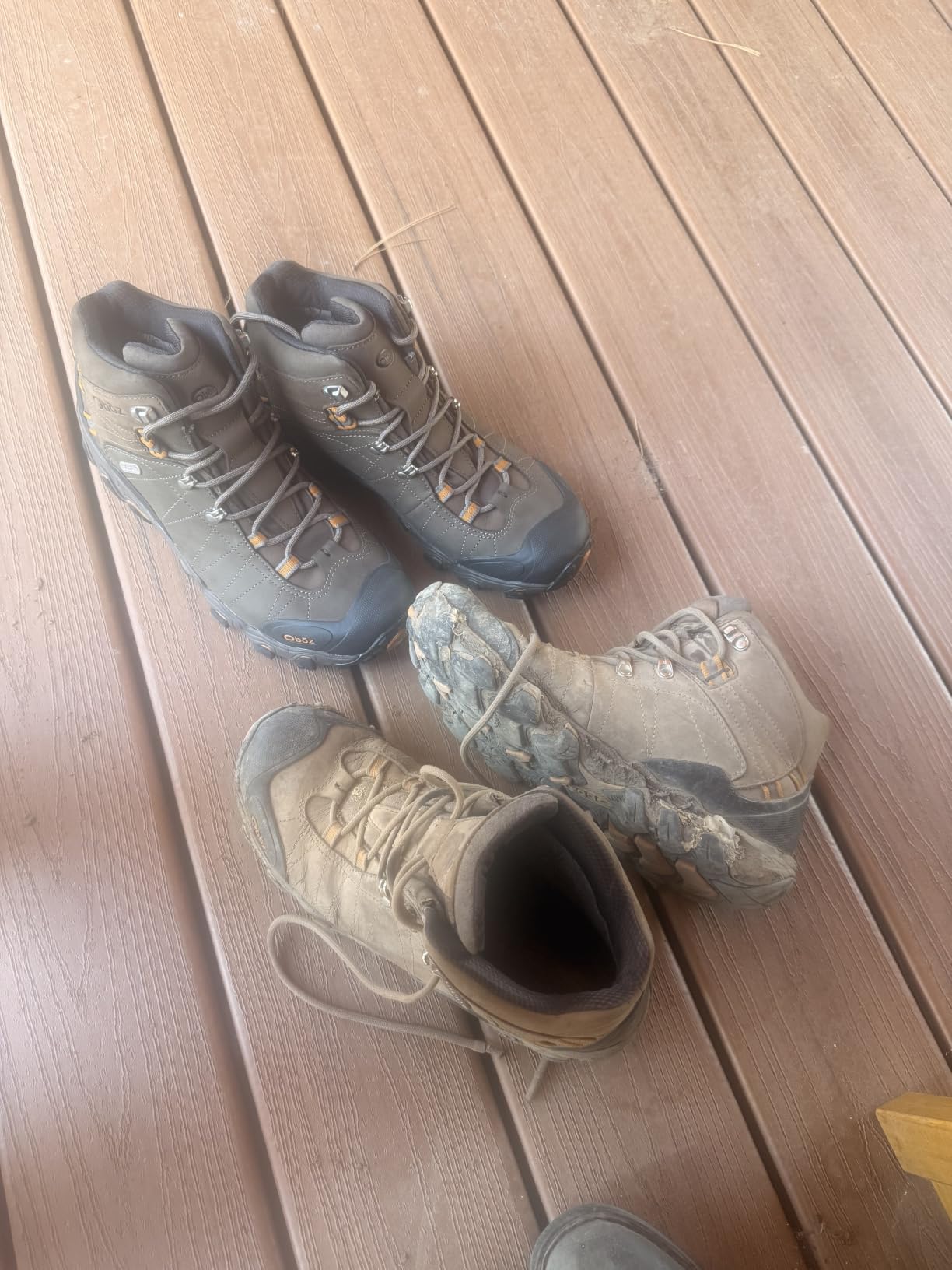 Oboz Men's Bridger Mid B-DRY Waterproof Hiking Boot customer photo 1