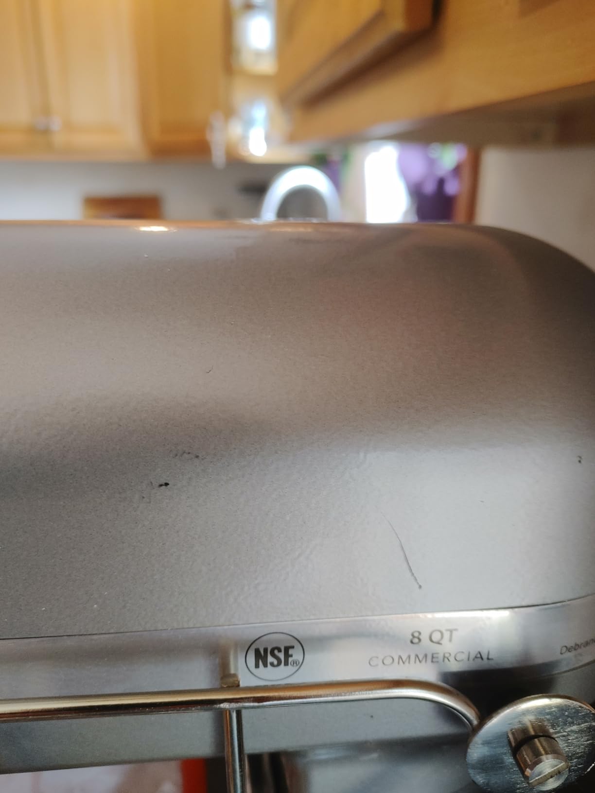 KitchenAid Commercial Series 8 Quart Bowl-Lift Stand Mixer with Stainless Steel Bowl Guard - KSMC895 customer photo 1