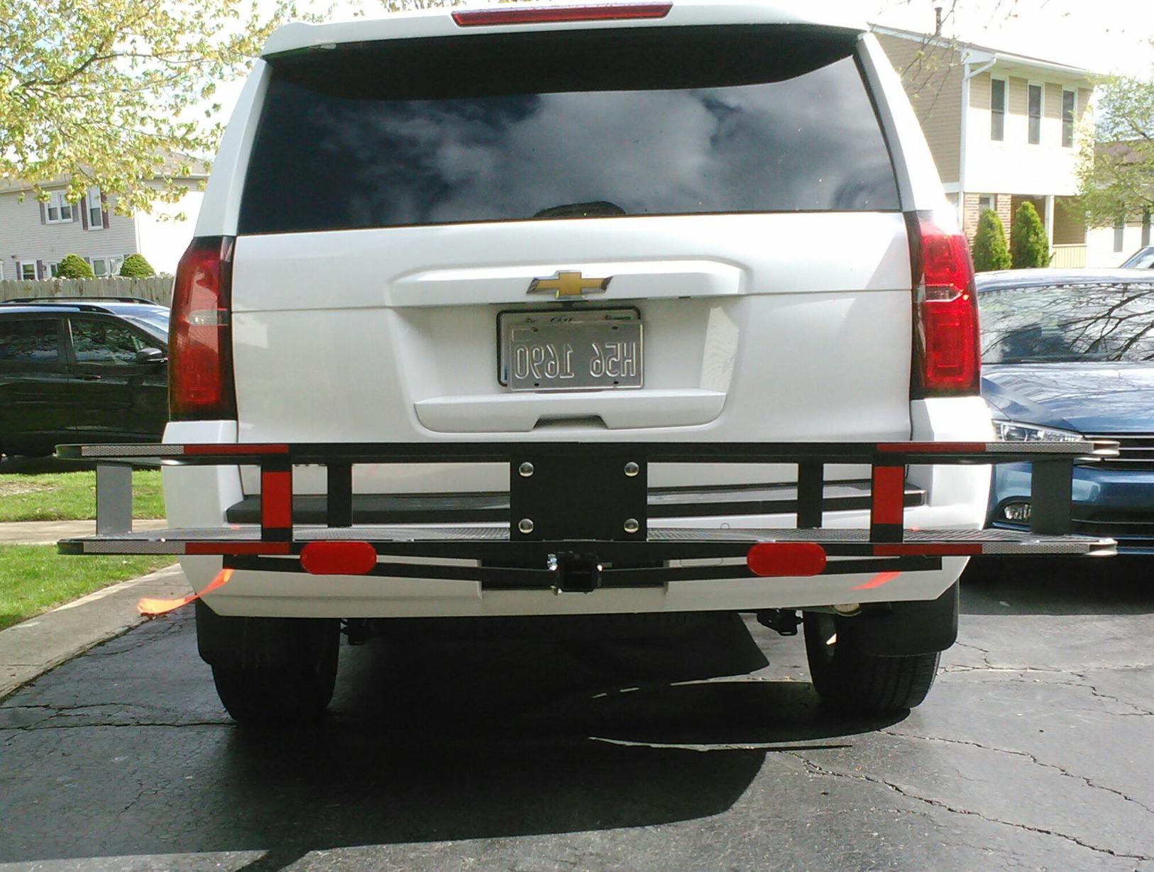 CURT 18153 Cargo Basket Hitch Trailer Hitch Cargo Carrier, 500 lbs. Capacity, 60-Inch x 23-1/2-Inch x 5-1/2-Inch, Fits 2-Inch Receiver customer photo 1