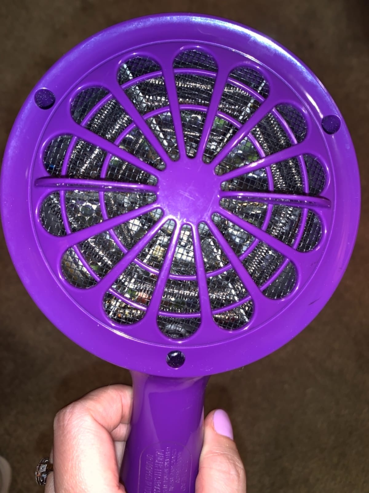 Bed Head Curls-in-Check 1875W Hair Diffuser Dryer | Great for Curly Hair, Reduce Frizz & Static, Diffuser Enhances Natural Curl, Waves & Texture customer photo 1