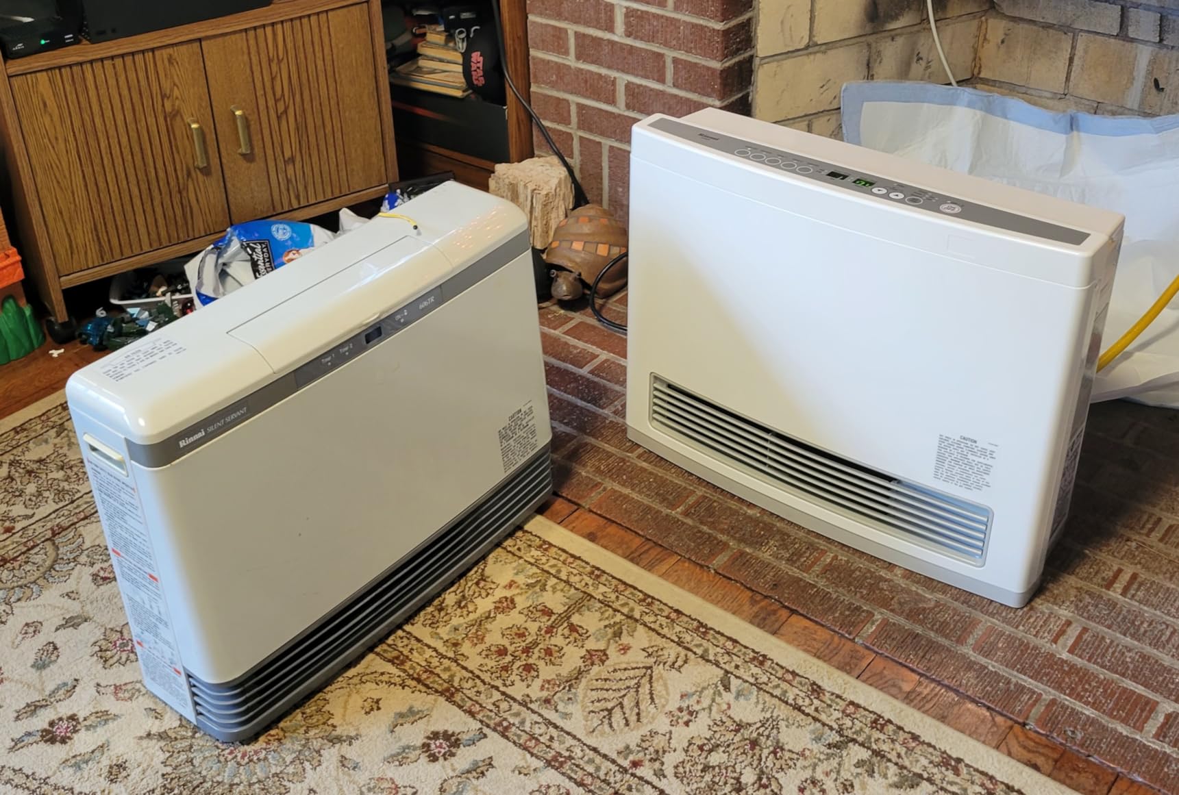 Rinnai FC824N Ventless Natural Gas Heater with Programmable Thermostat customer photo 1