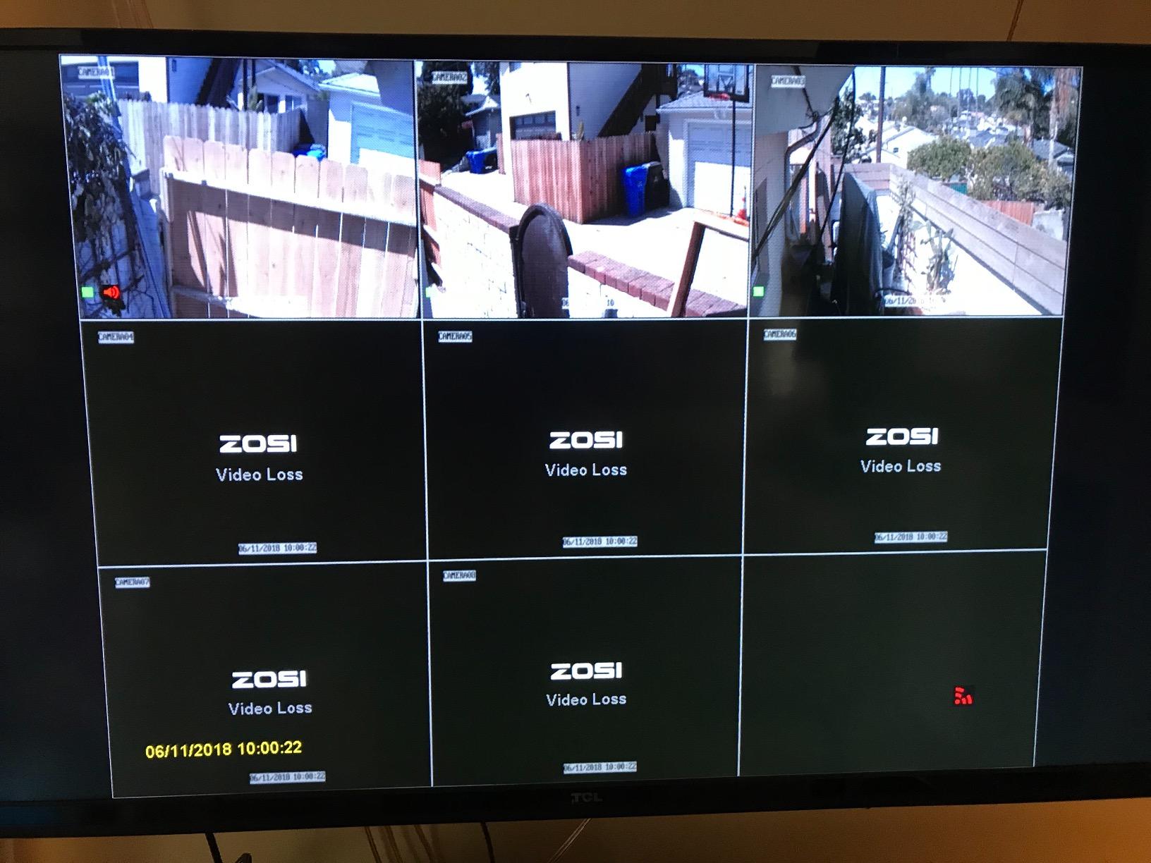 ZOSI 3K Lite Security Camera System with AI Human Vehicle Detection, H.265+ 8CH HD TVI Video DVR Recorder with 4X HD 1920TVL 1080P Indoor Outdoor Weatherproof CCTV Cameras, Remote Access, 1TB Hard Drive customer photo 1