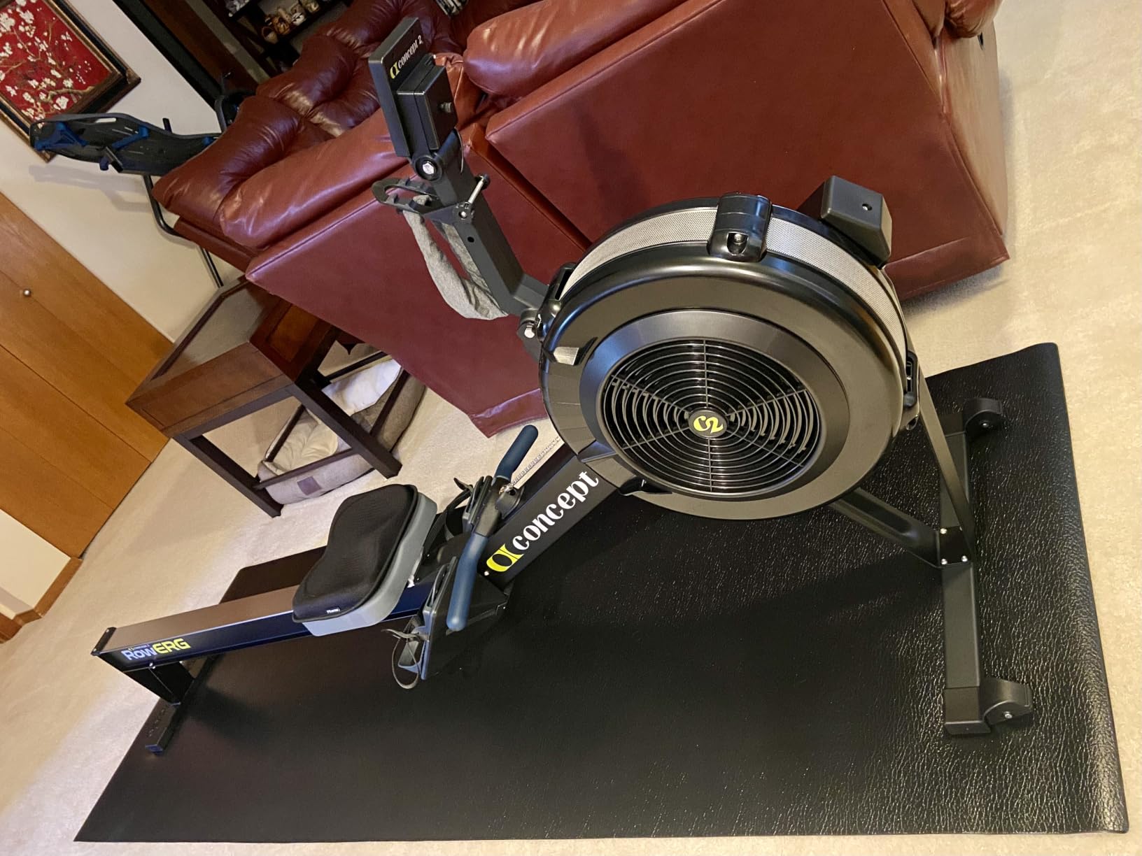 Concept2 RowErg Indoor Rowing Machine - PM5 Monitor, Device Holder, Adjustable Air Resistance, Easy Storage customer photo 2