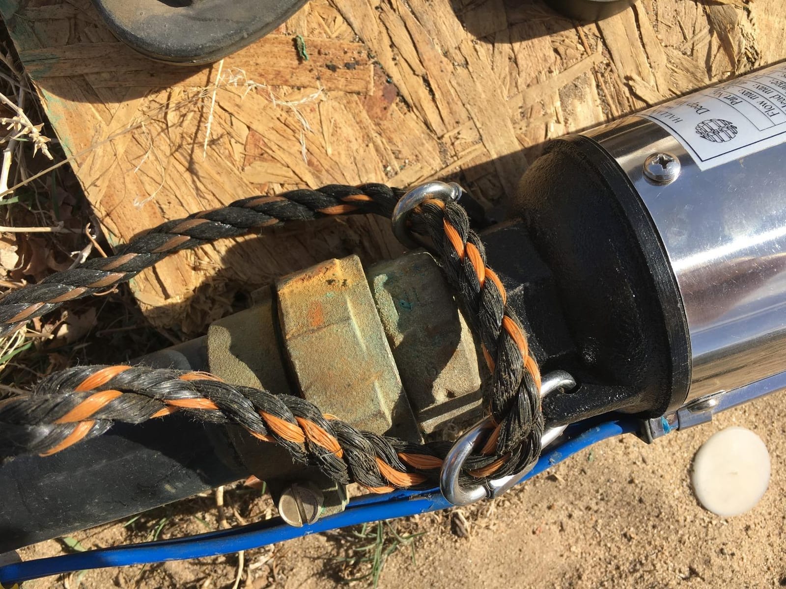 Hallmark Industries MA0419X-12A Deep Well Submersible Pump, 2 HP, 230V, 35 Gpm, 420 feet, Stainless Steel customer photo 2