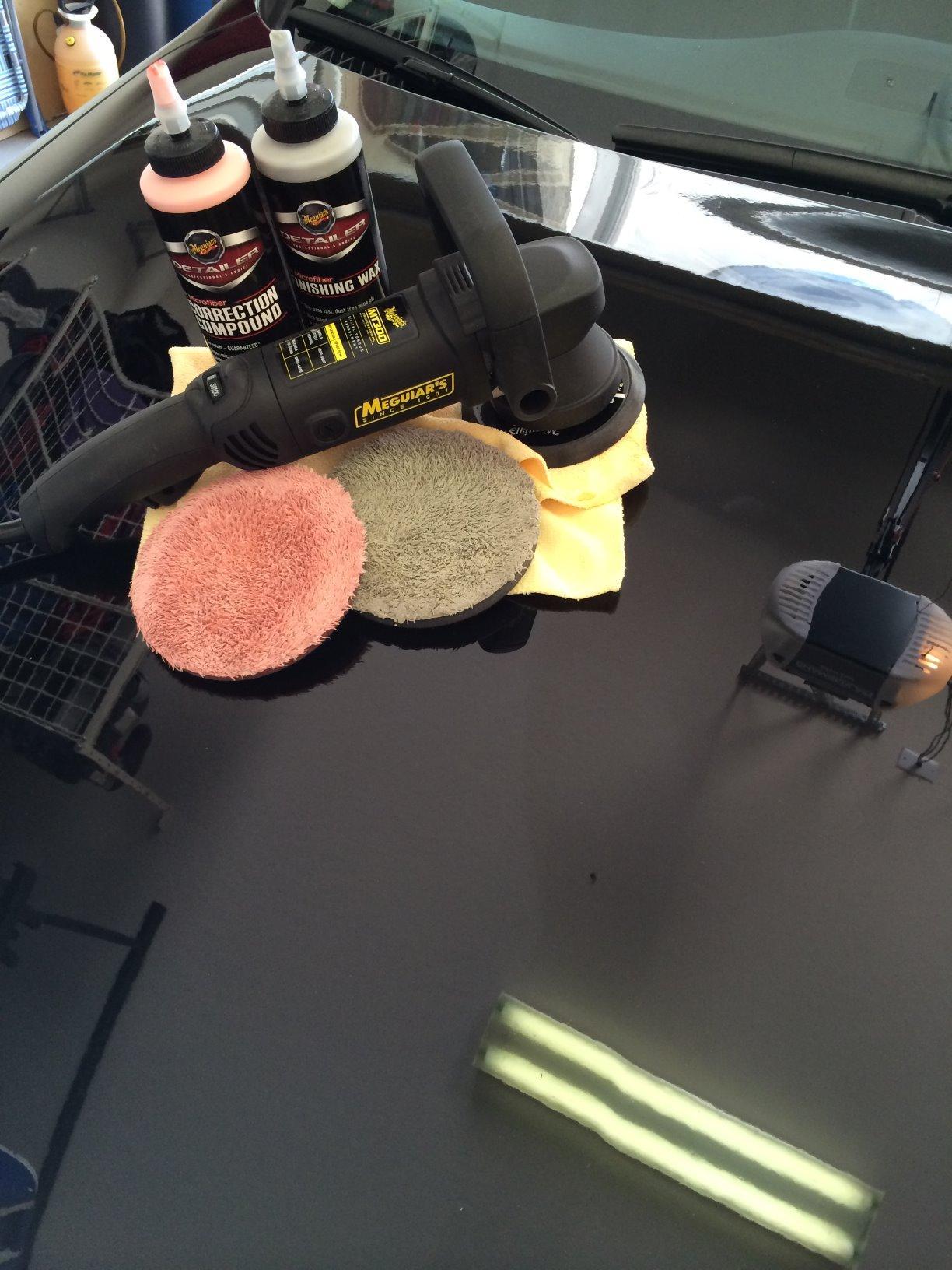 Meguiar's MT300 Variable Speed Dual Action Polisher, Professionally Designed Car Scratch Remover and Car Polisher with Digital Torque Management customer photo 2
