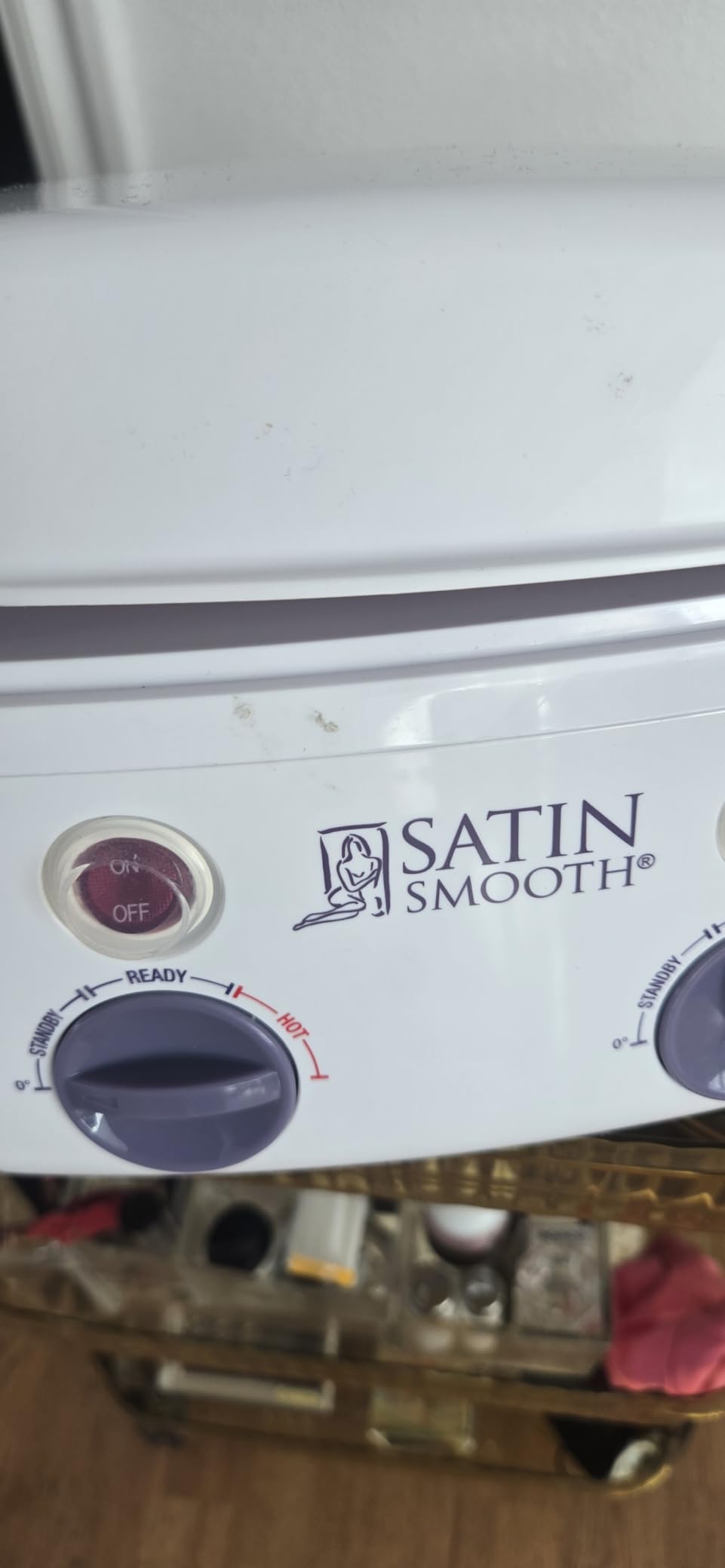 Satin Smooth Double Wax Warmer - Dual Pot Wax Heater for Hair Removal & Waxing Treatments, Salon & At Home Use customer photo 2