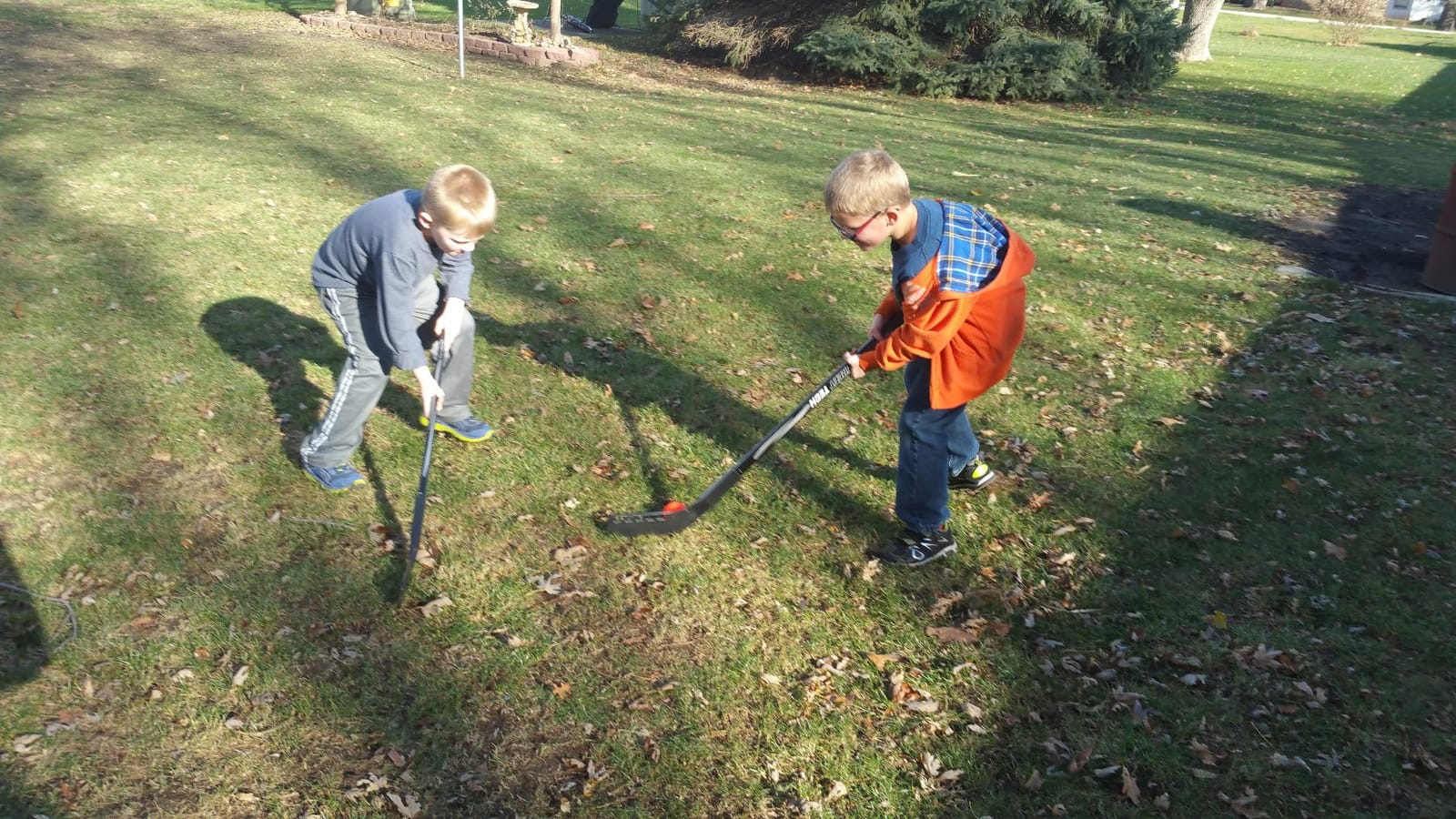 Franklin Sports Hockey Goal, Ball, and Stick Set - NHL customer photo 1