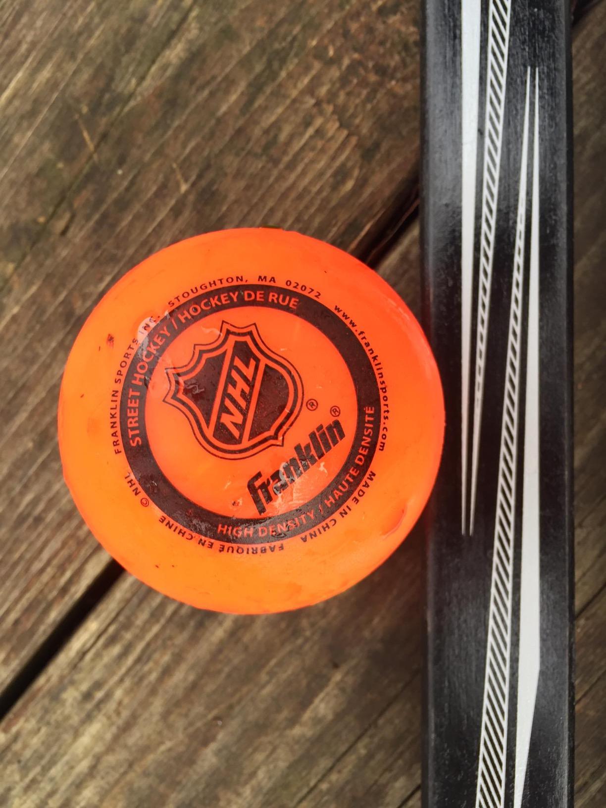 Franklin Sports Hockey Goal, Ball, and Stick Set - NHL customer photo 2