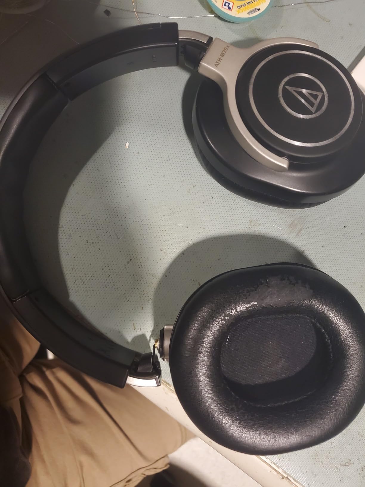 ATH-M70x Closed-Back Dynamic Professional Studio Monitor Headphones customer photo 2
