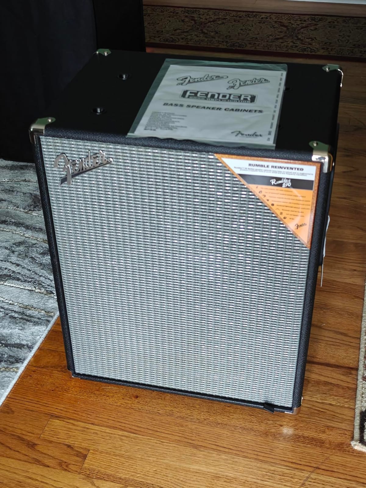 Fender Rumble 210 CABINET V3, with 2-Year Warranty customer photo 1