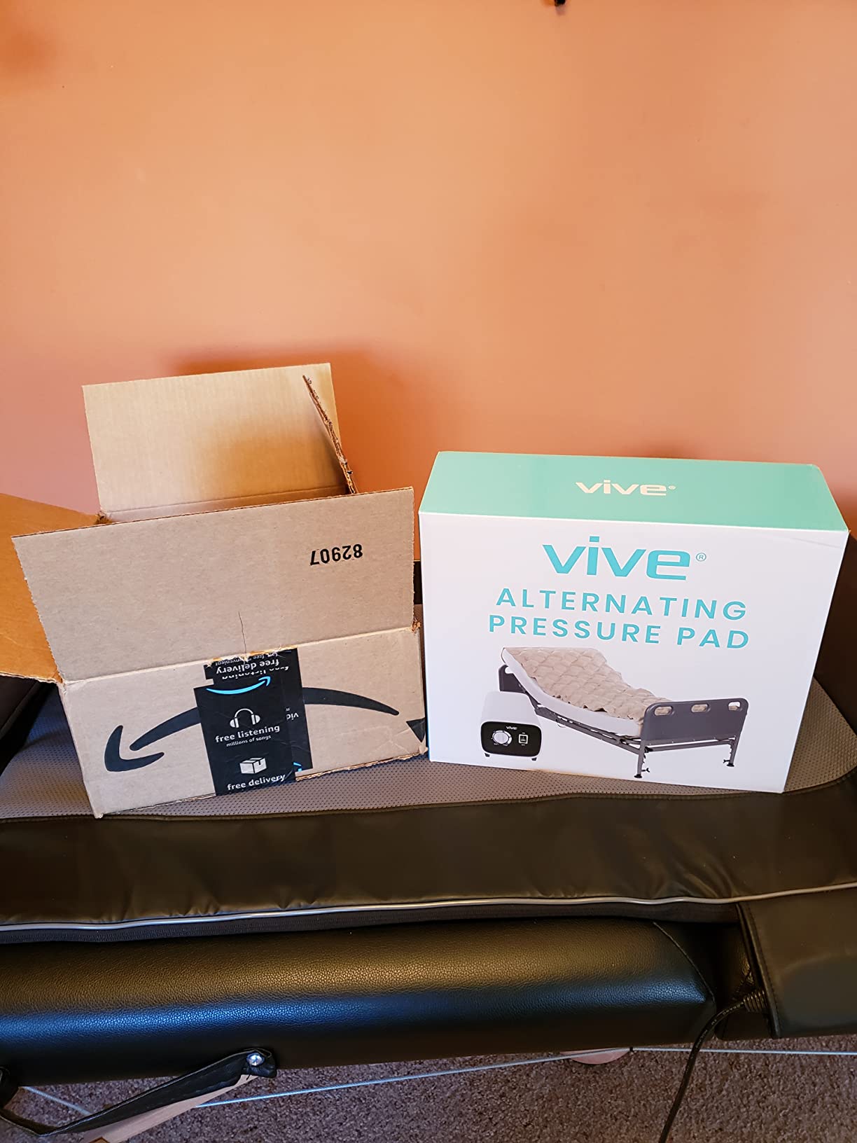 Vive Alternating Air Pressure Mattress Pad - The Original Bed Sore Solution | Dr. Recommended Hospital Bed Topper for Bedridden Patients - Includes Waterproof, Breathable Ulcer Cushion & Quiet Pump customer photo 2