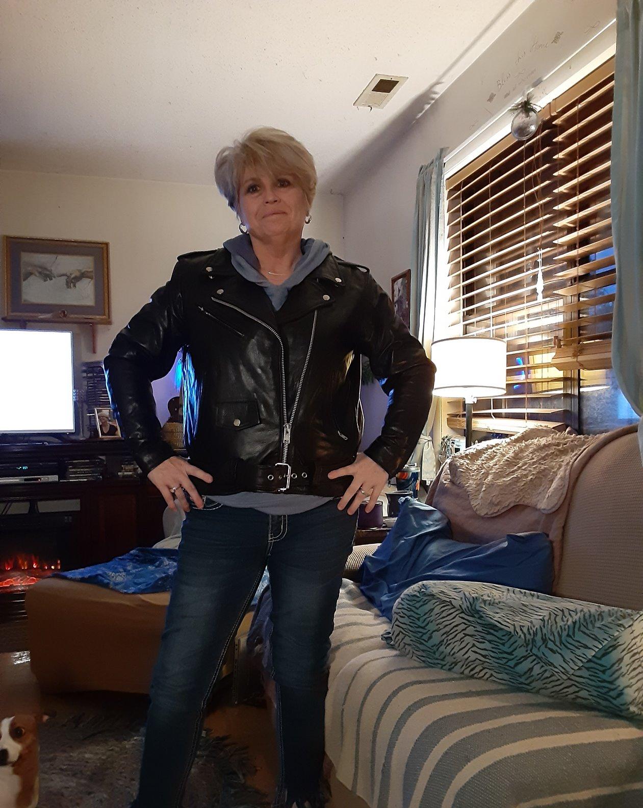 Milwaukee Women's Full Length Motorcycle Jacket customer photo 1