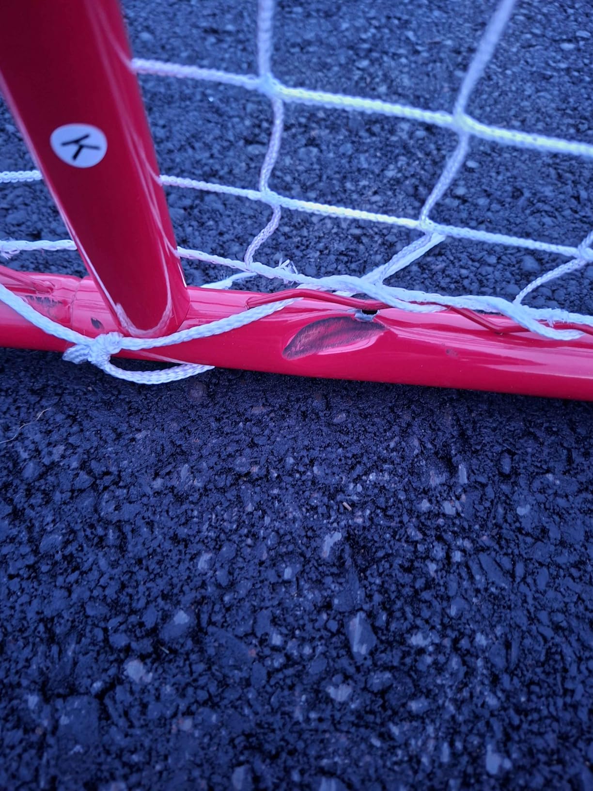 Franklin Sports Youth Street Hockey Net - Indoor Outdoor Steel Hockey Goal for Kids Roller Street - 54